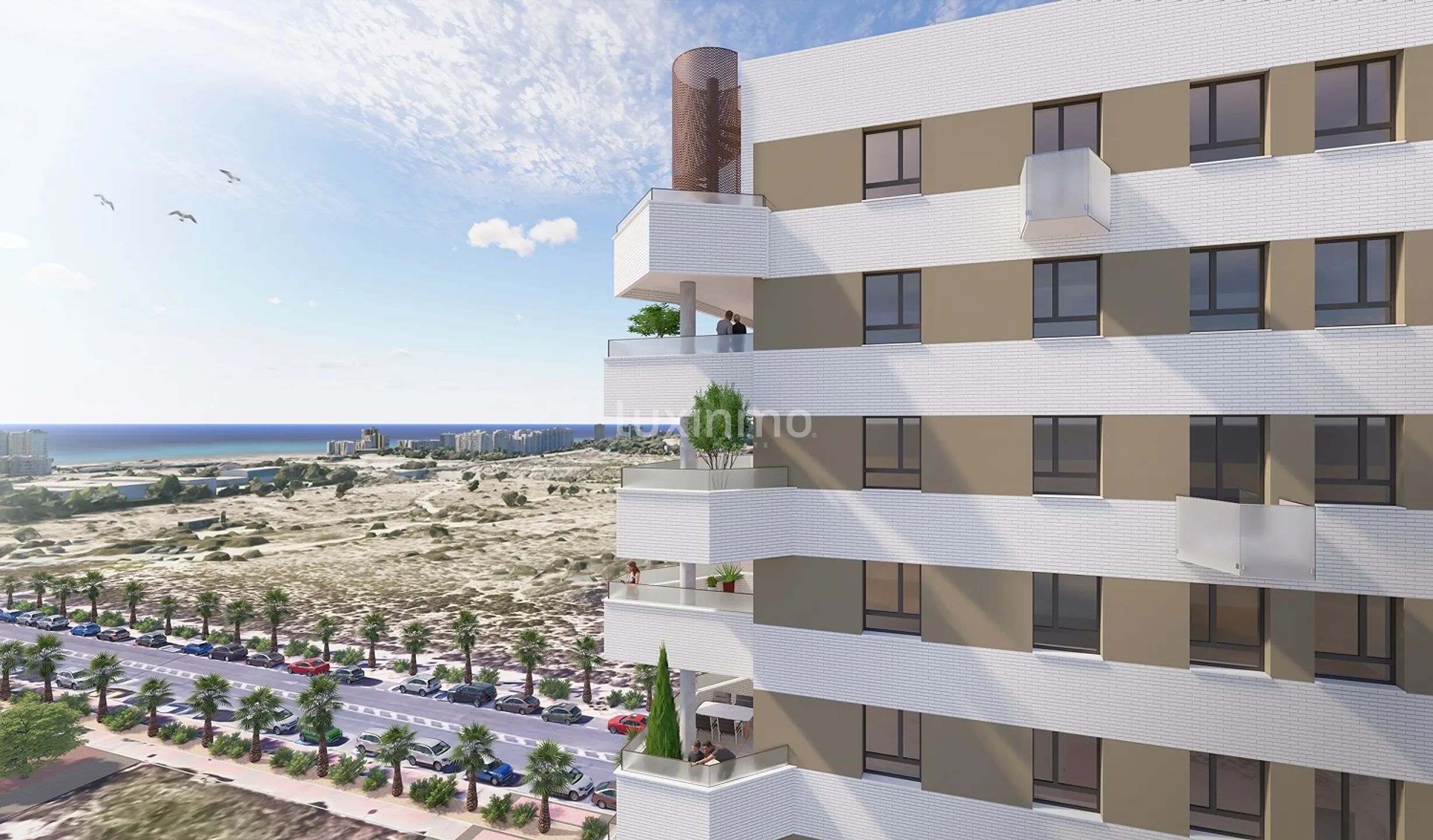 New construction apartments with sea views and parking in El Campello — photo 4
