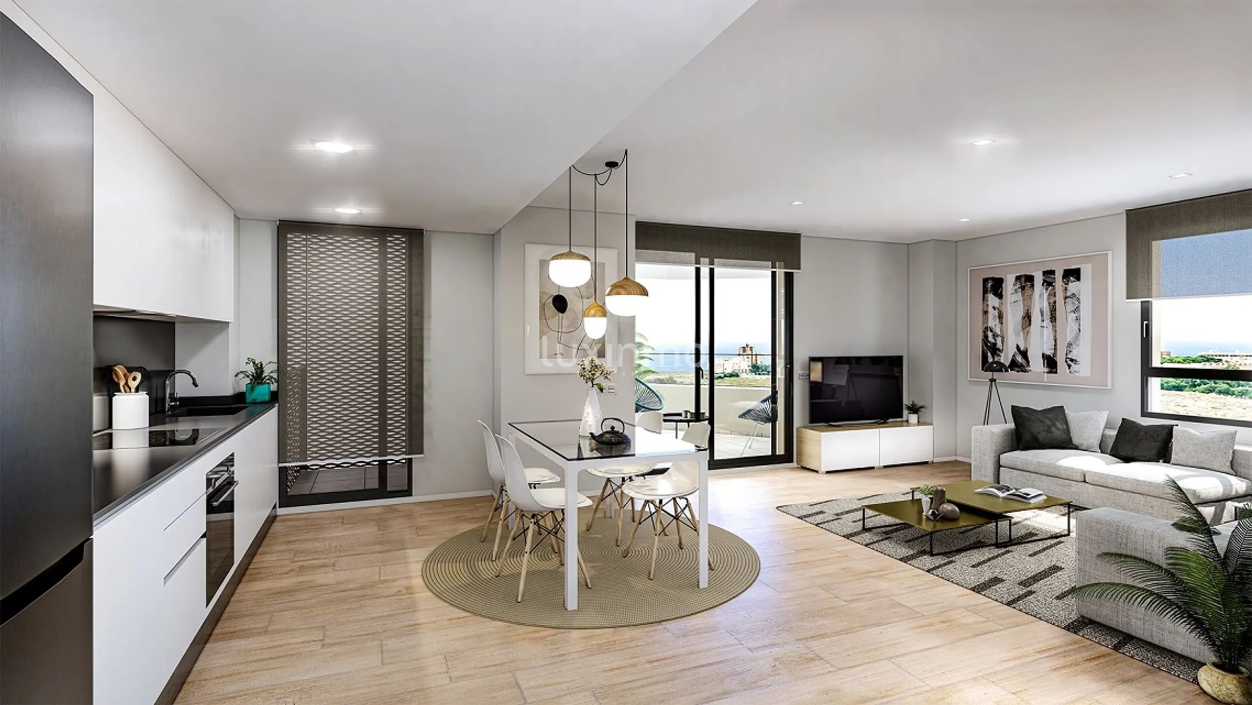 New construction apartments with sea views and parking in El Campello — photo 1