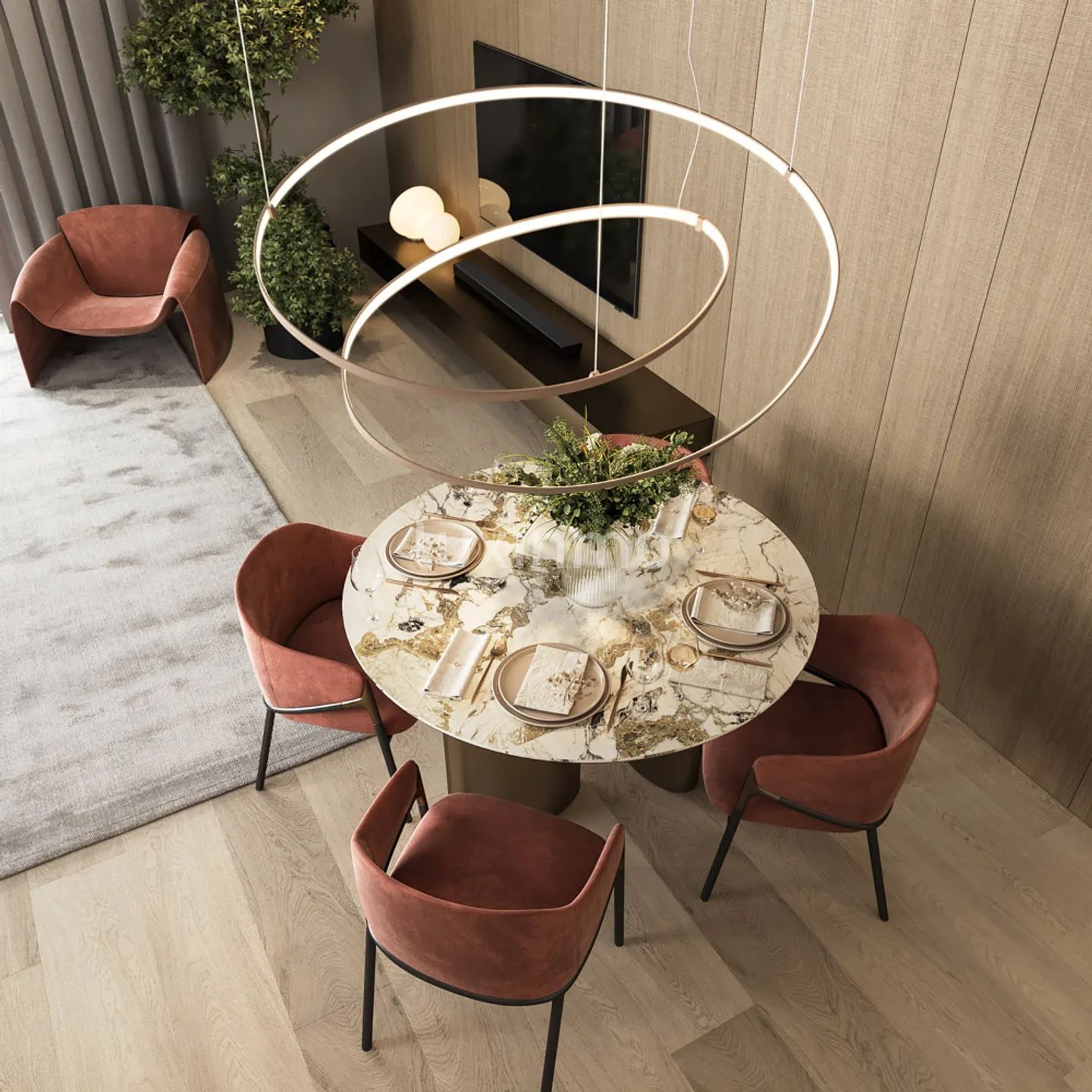 Penthouse avec piscine privée dans le centre de Calpe avec vue sur la mer — photo 14