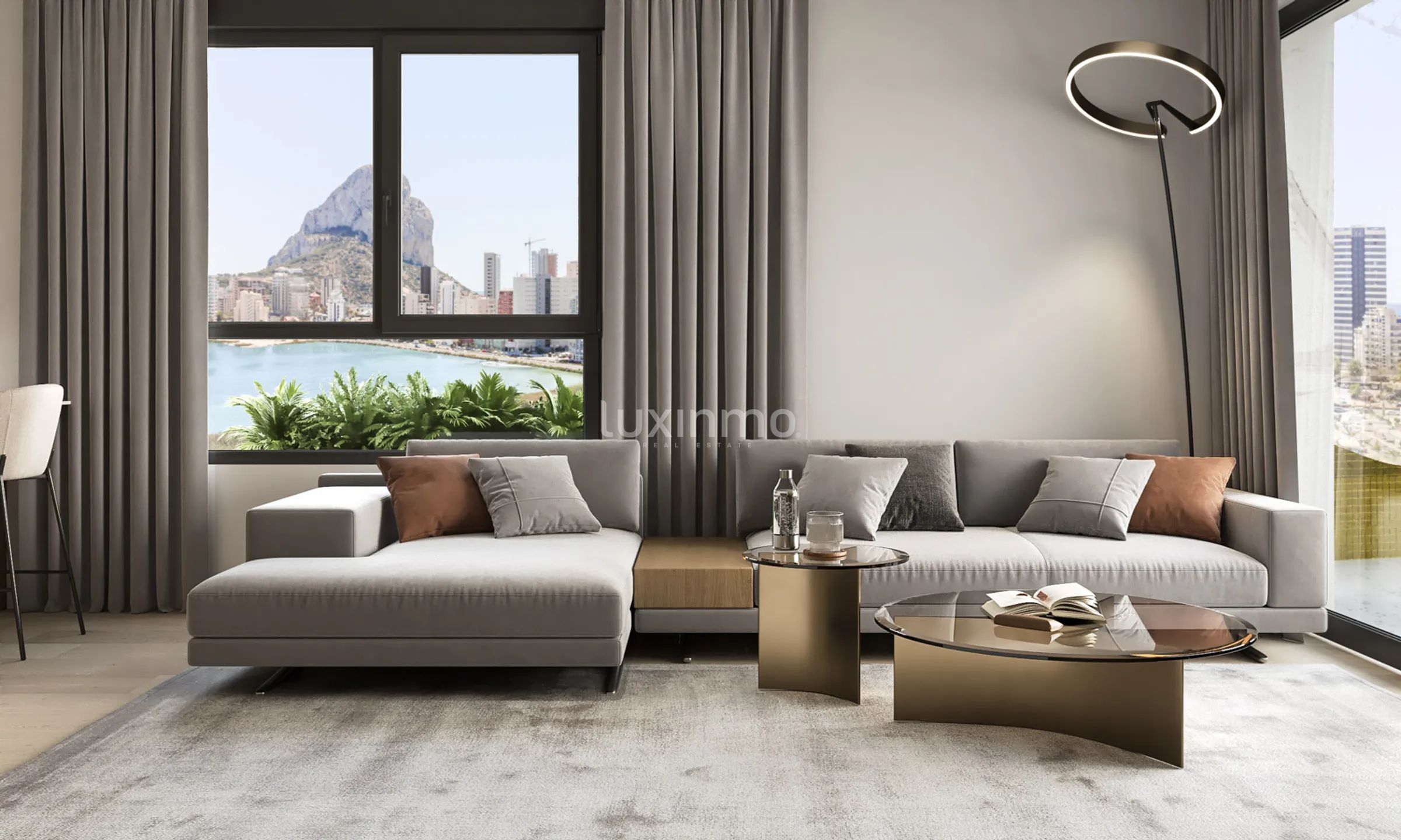 Penthouse avec piscine privée dans le centre de Calpe avec vue sur la mer — photo 13