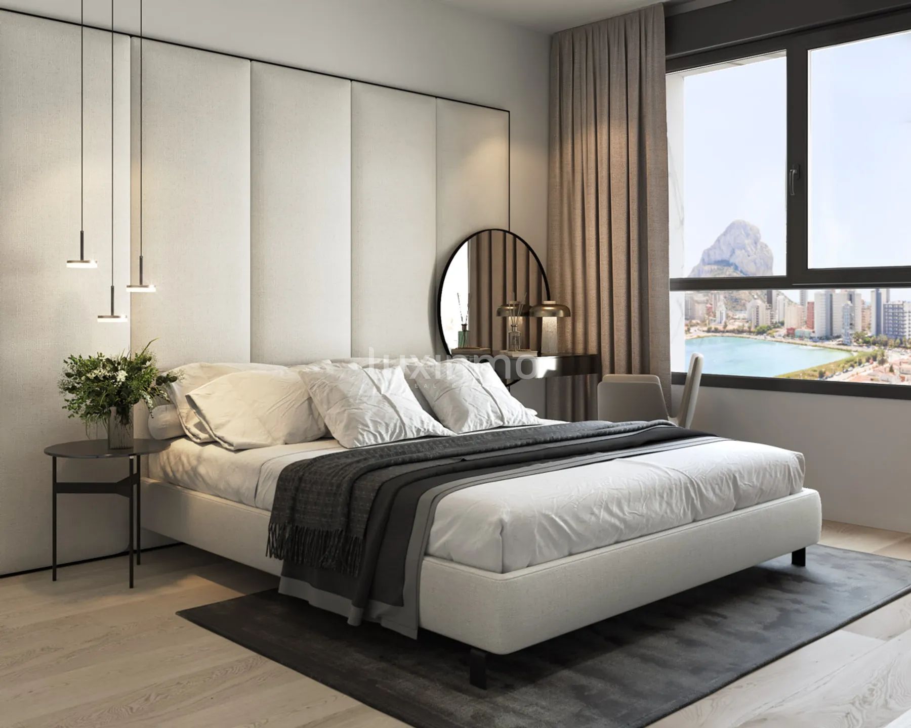 Penthouse avec piscine privée dans le centre de Calpe avec vue sur la mer — photo 21