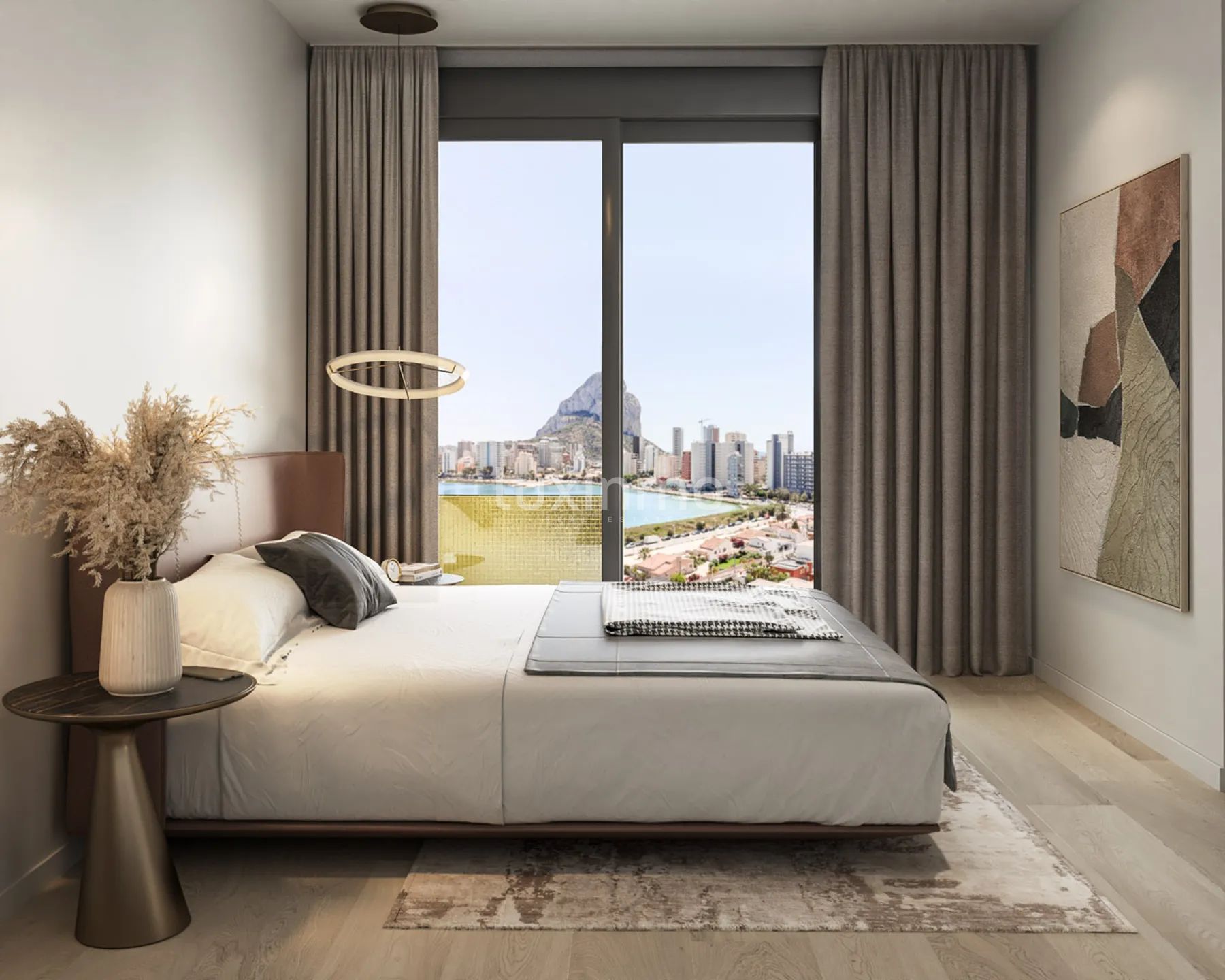 Penthouse avec piscine privée dans le centre de Calpe avec vue sur la mer — photo 19