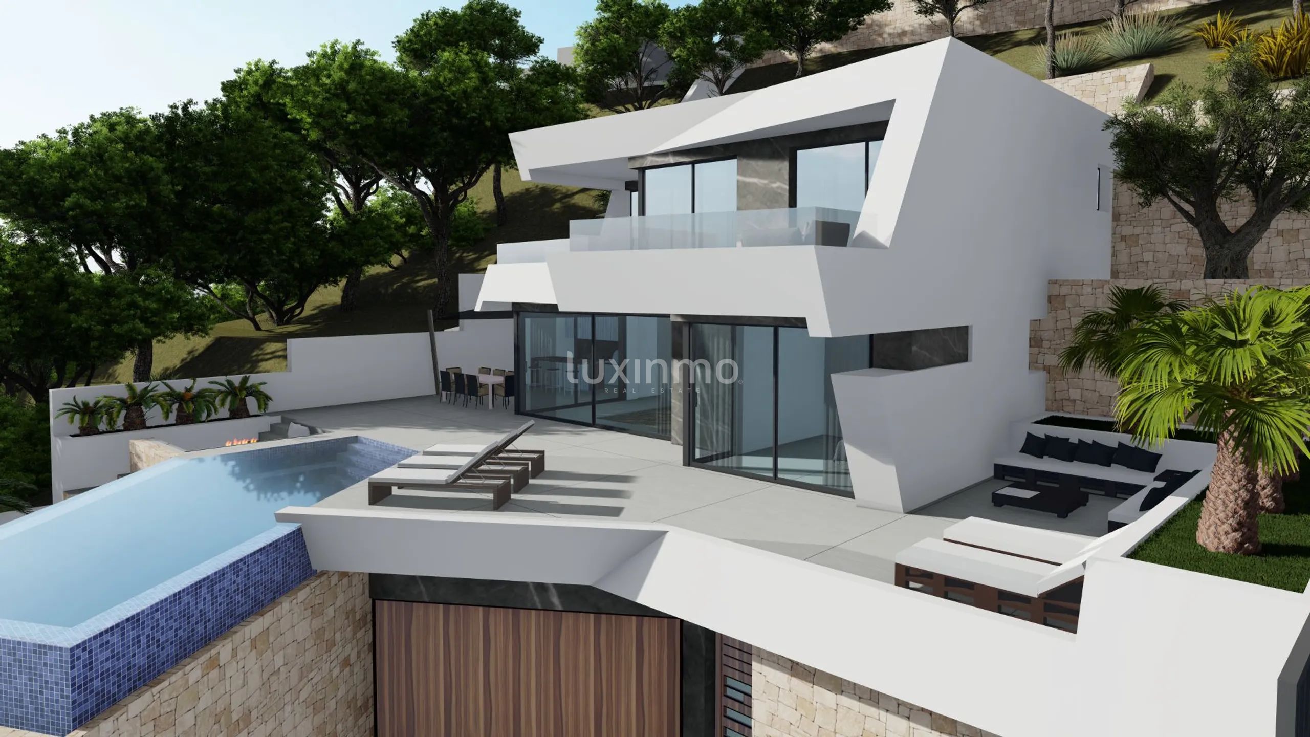 New modern villa in Calpe with sea views — photo 2
