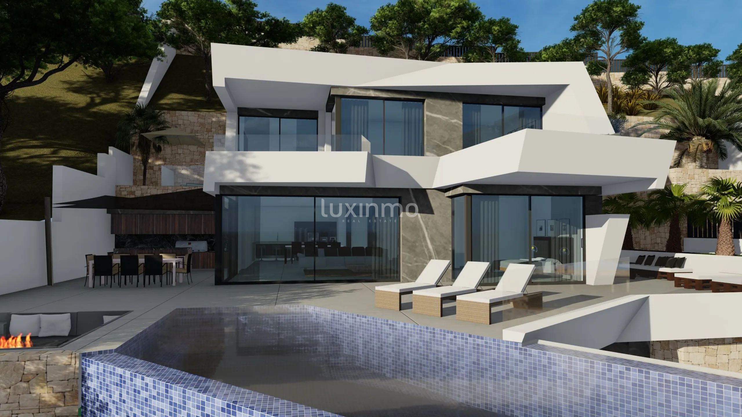 New modern villa in Calpe with sea views — photo 3