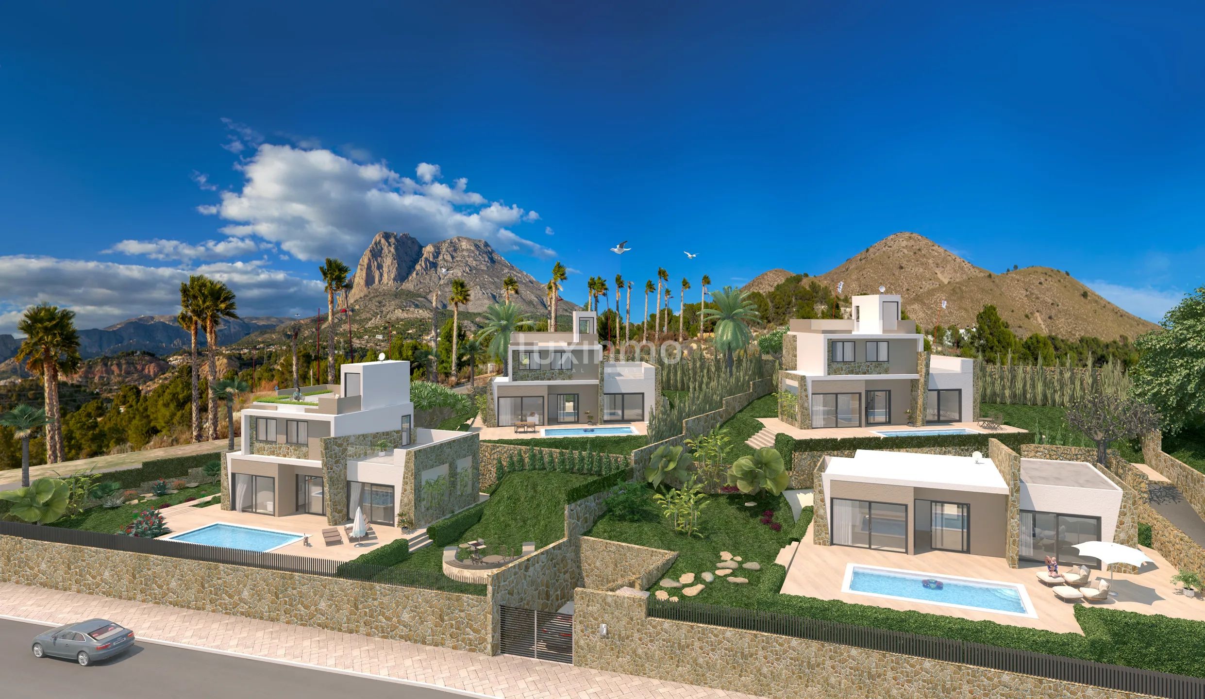 Detached Villa in Finestrat with Sea and Mountain views — photo 22