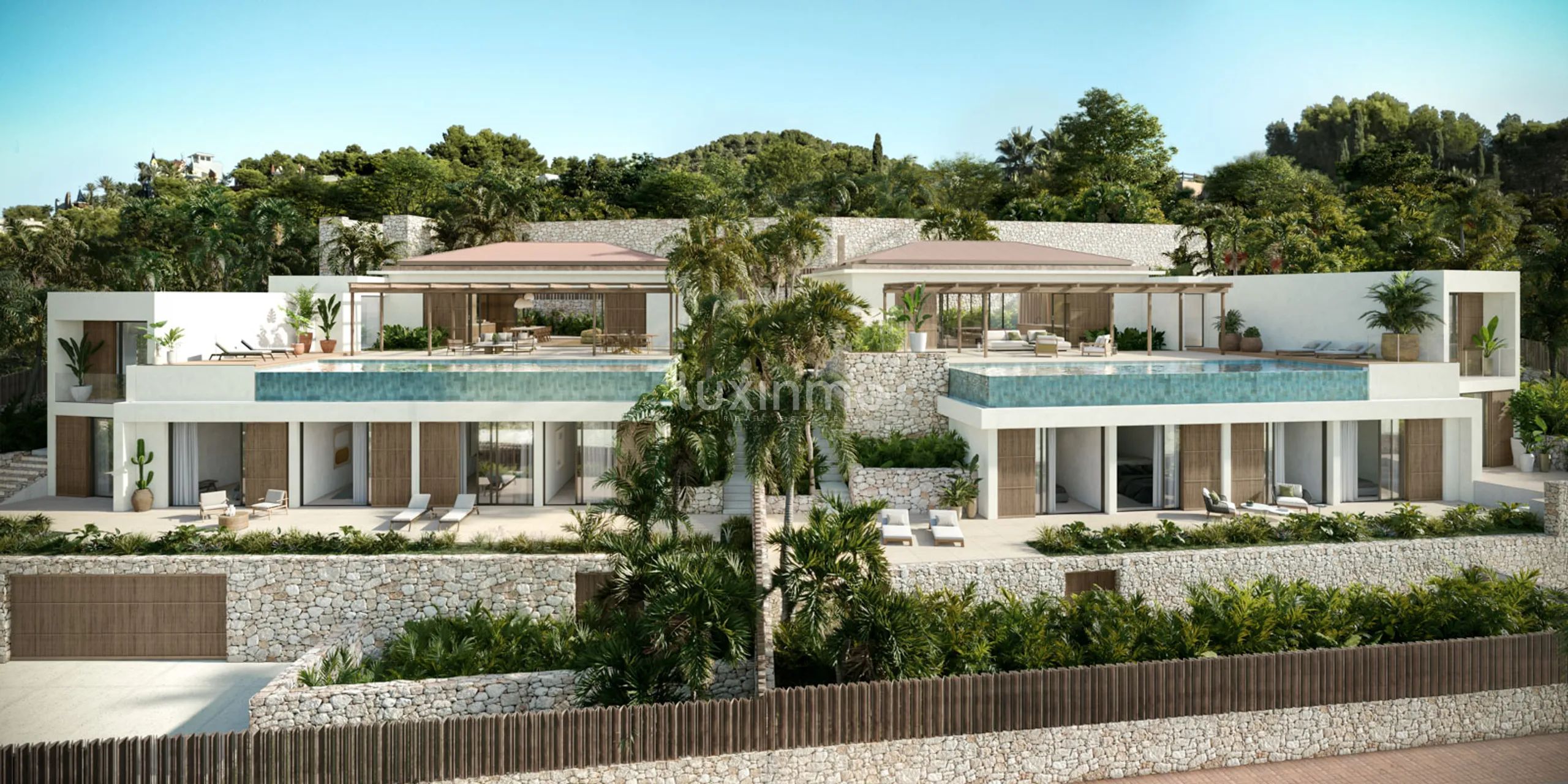 Neubauanlage in Santa Eulalia del Río, Balearen