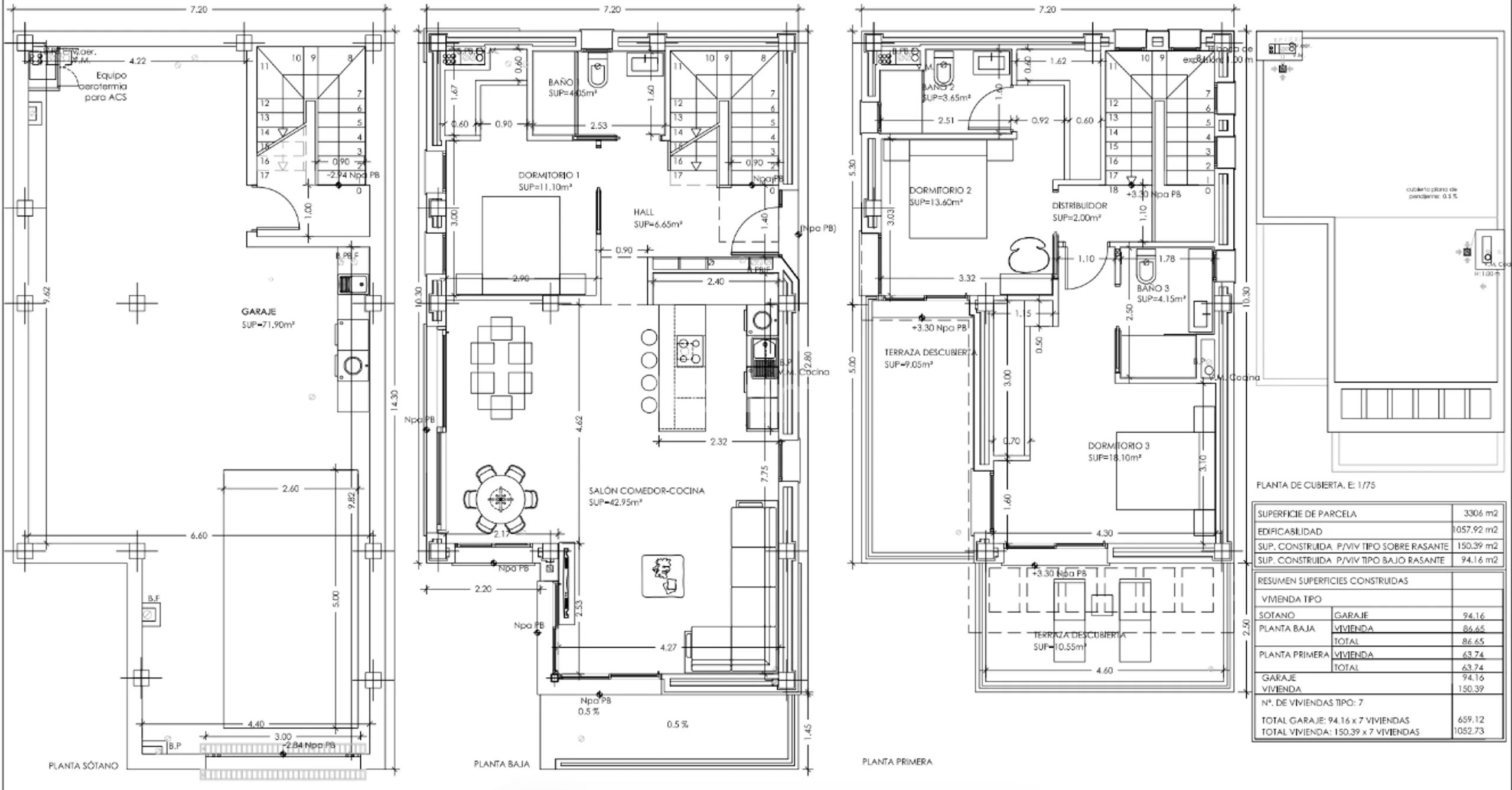 Modern villas with sea views and garage in Sierra Cortina Benidorm — photo 27