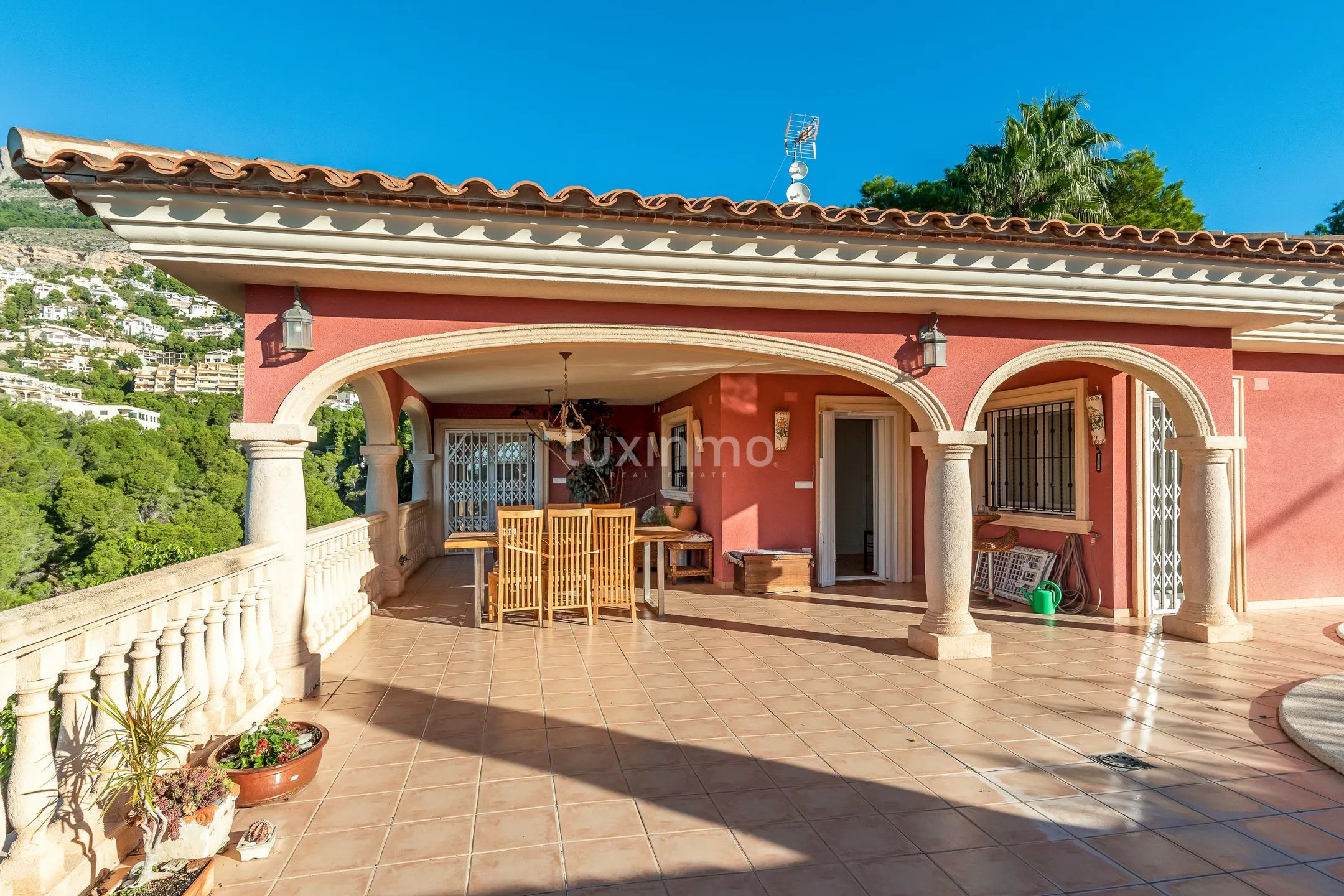 Willa z pięknym widokiem na morze i góry w La Galera — photo 16