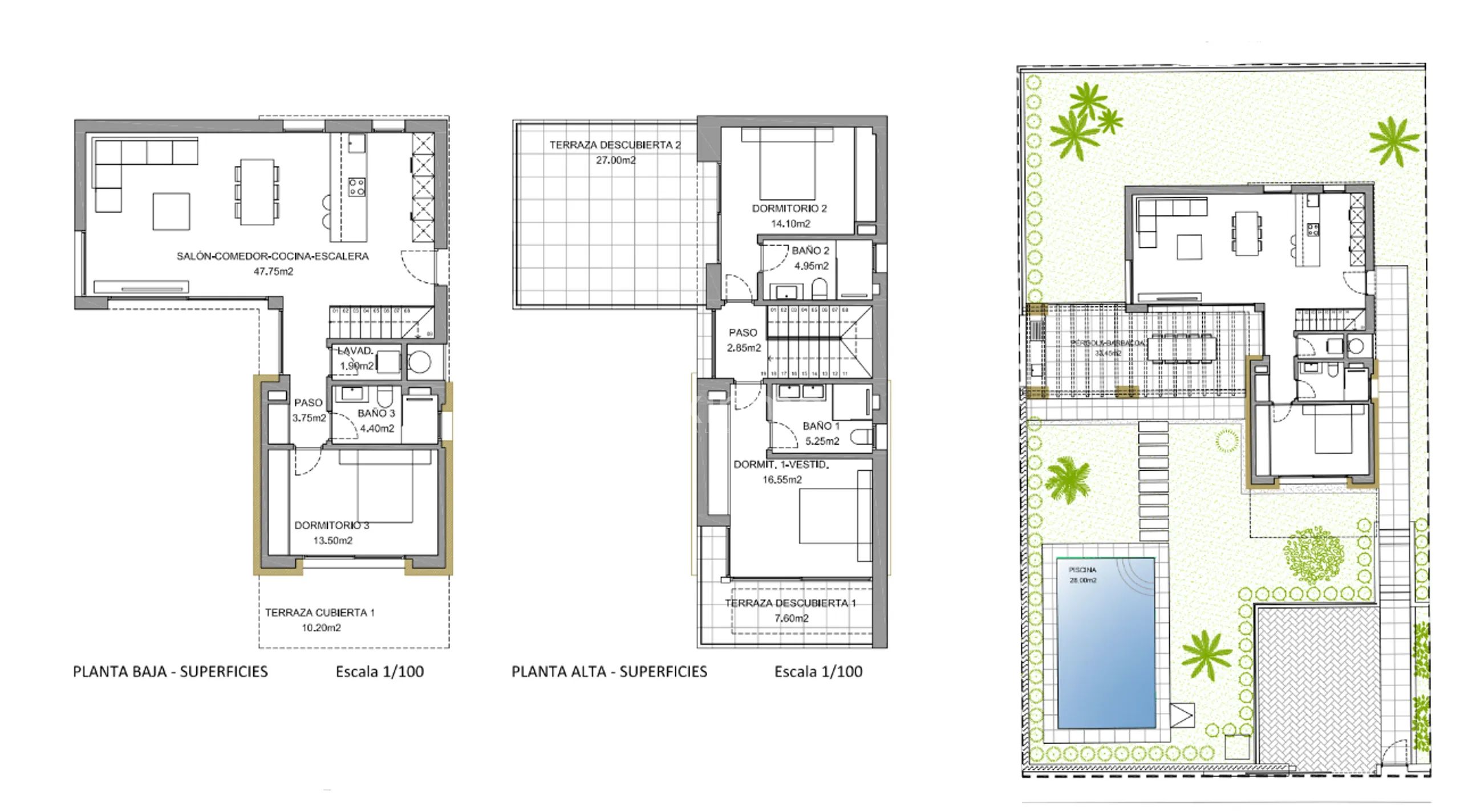 Modern villa i Sierra Cortina med havsutsikt — photo 13