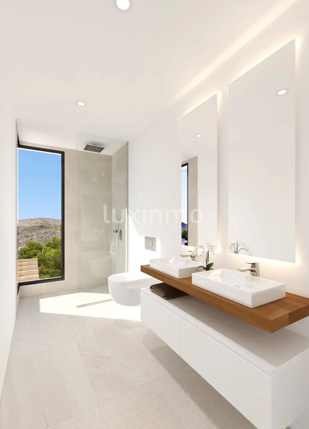 Moderne villa in urbanisatie Sierra Cortina met uitzicht op zee en de bergen — photo 12