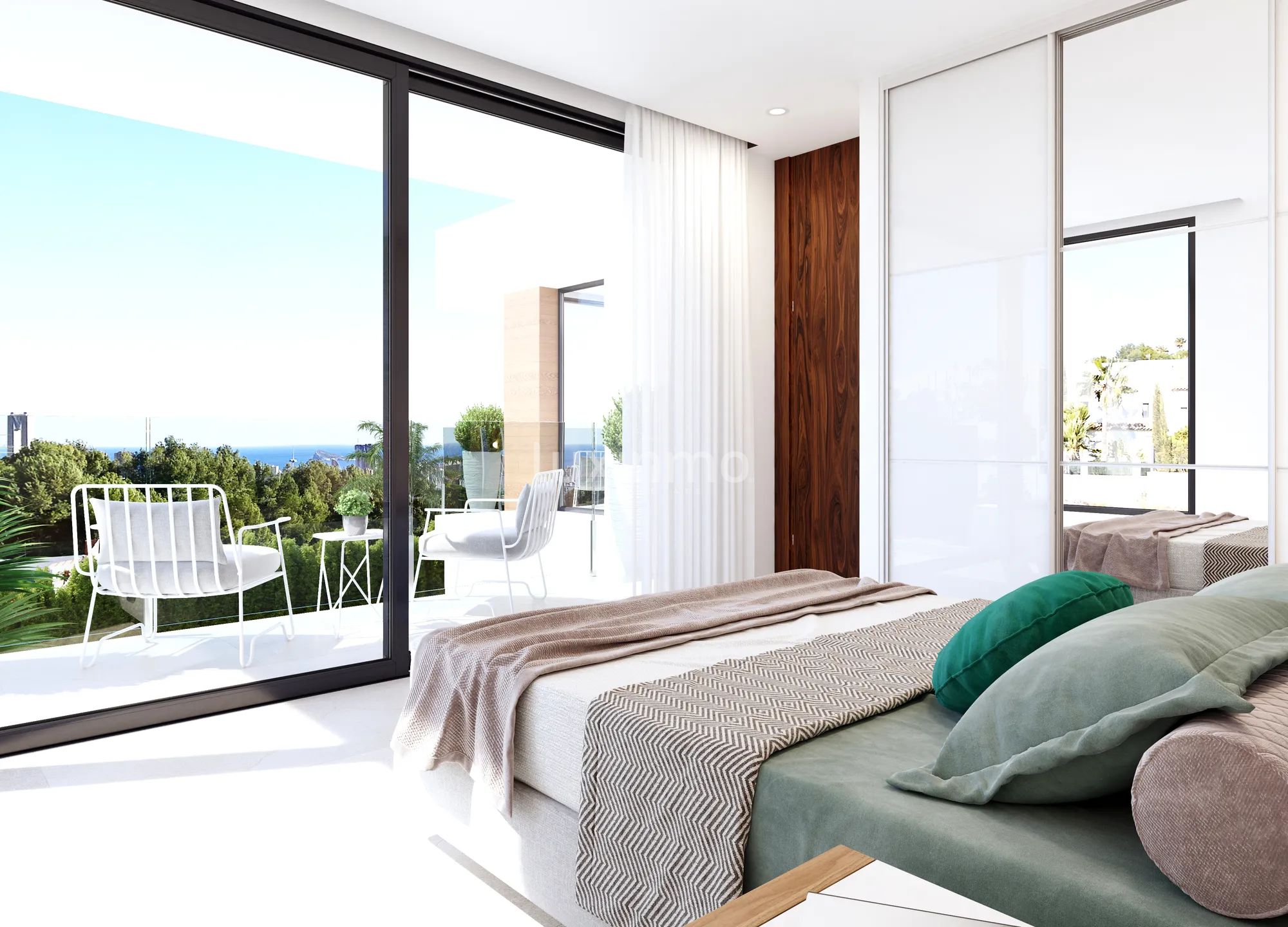 Moderne villa in urbanisatie Sierra Cortina met uitzicht op zee en de bergen — photo 10