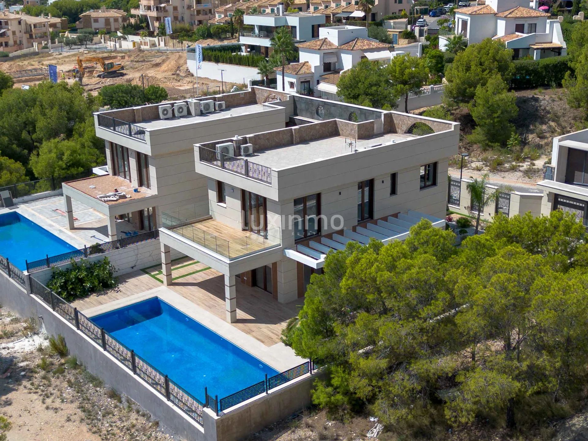 Villa mitoyenne à vendre à Finestrat avec vue sur la mer — photo 9