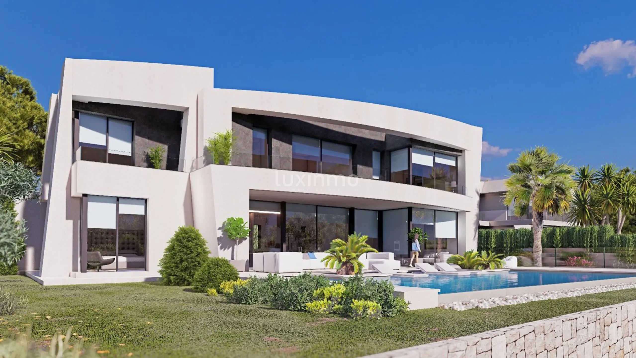 Villa de nueva construcción en La Cometa, Calpe — photo 1