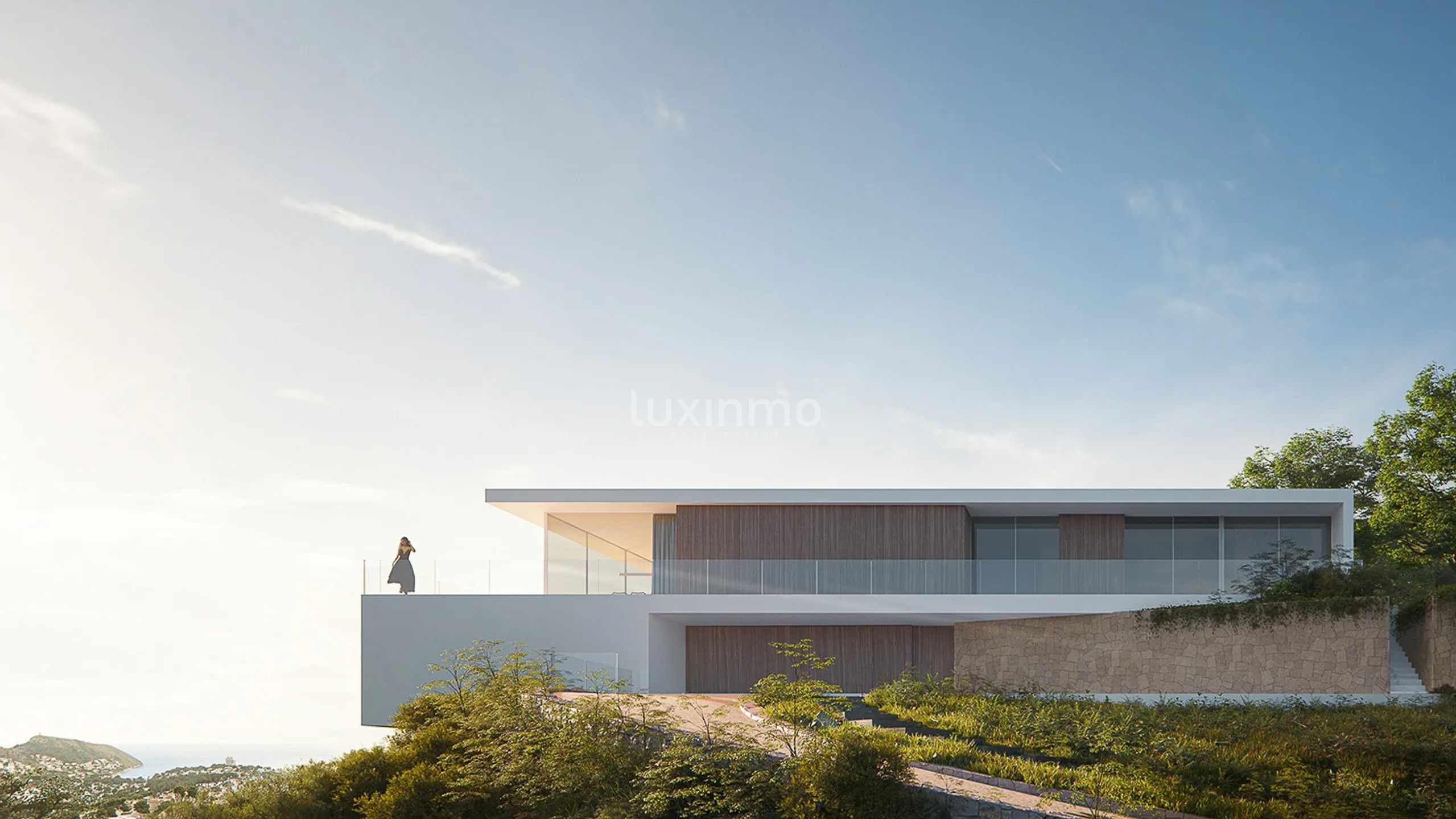 Moderne Luxusvilla mit Meerblick in Moraira zu verkaufen — photo 1