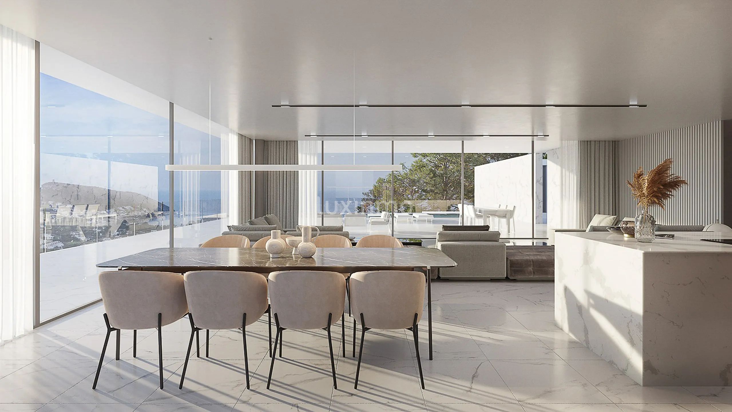 Moderne Luxusvilla mit Meerblick in Moraira zu verkaufen — photo 5