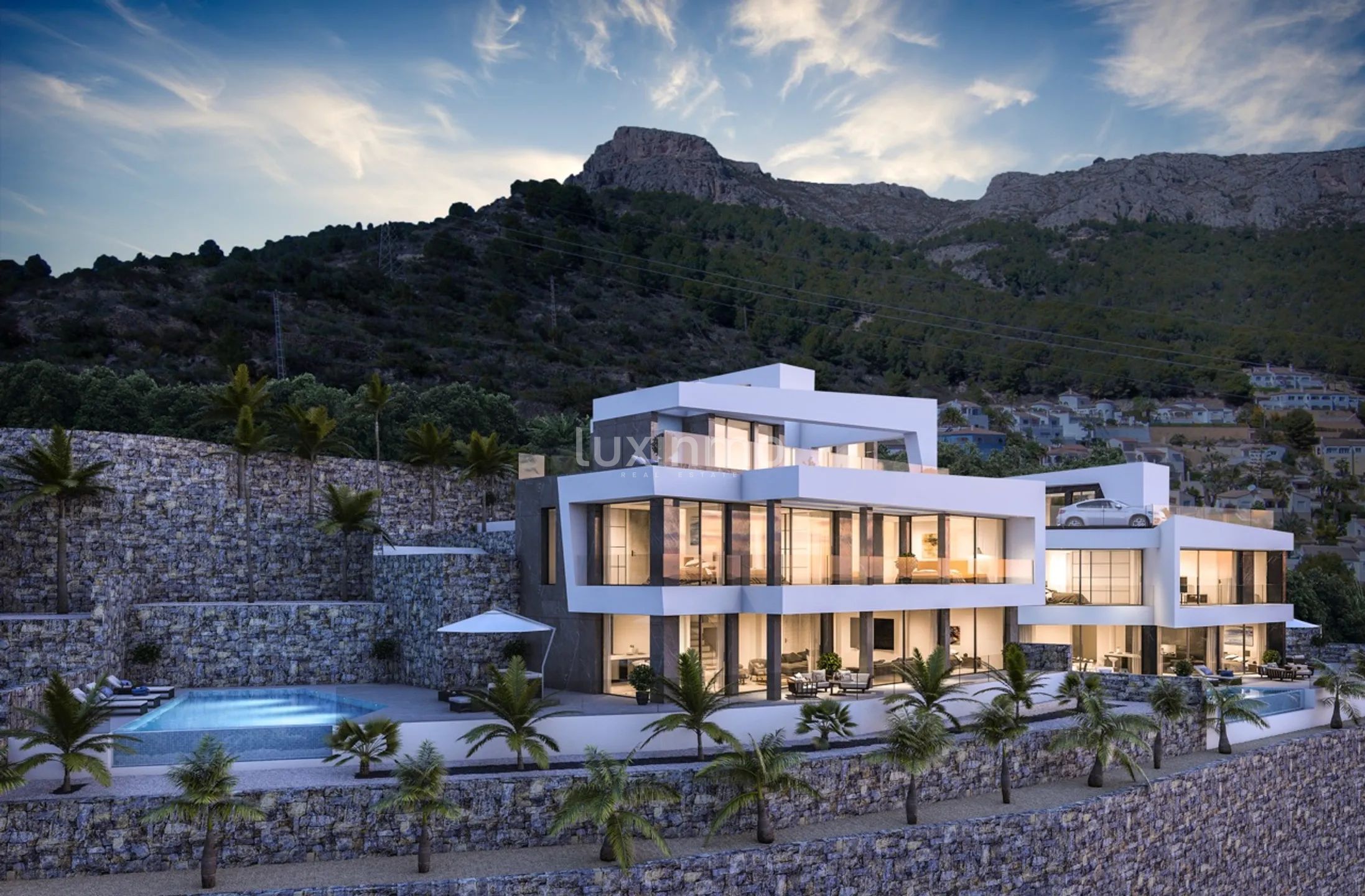Modern luxury villa with panoramic views in Calpe — photo 1