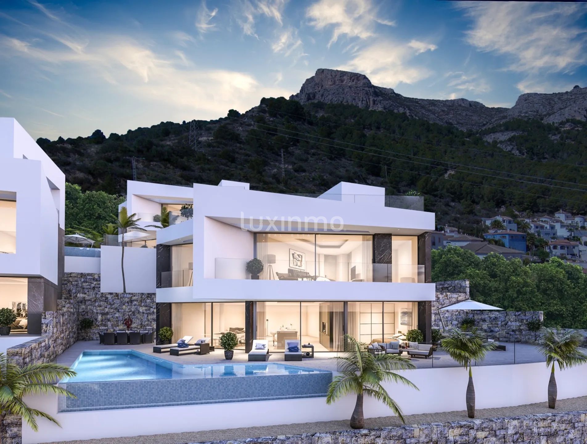 Modern luxury villa with panoramic views in Calpe — photo 2