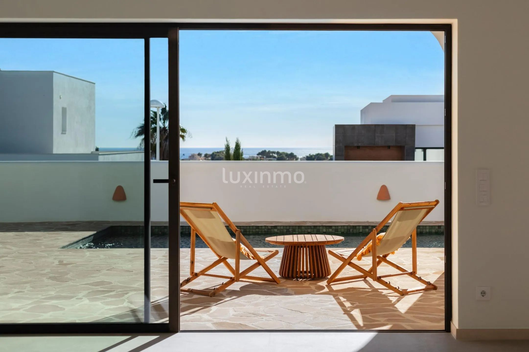 Chalet de estilo ibicenco con vistas al mar en Moraira — photo 7