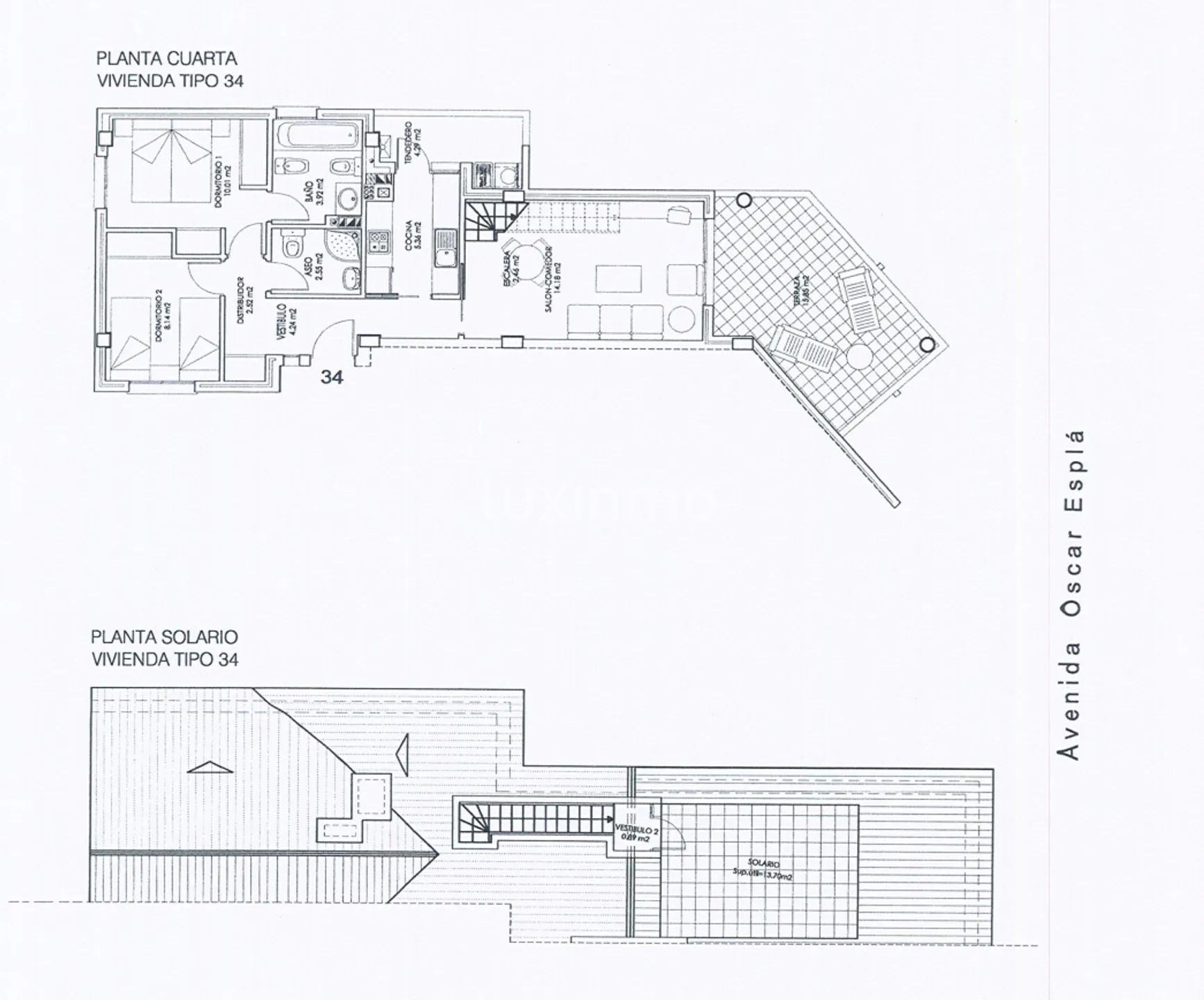 Penthouse with sea views for sale in Albir — photo 16
