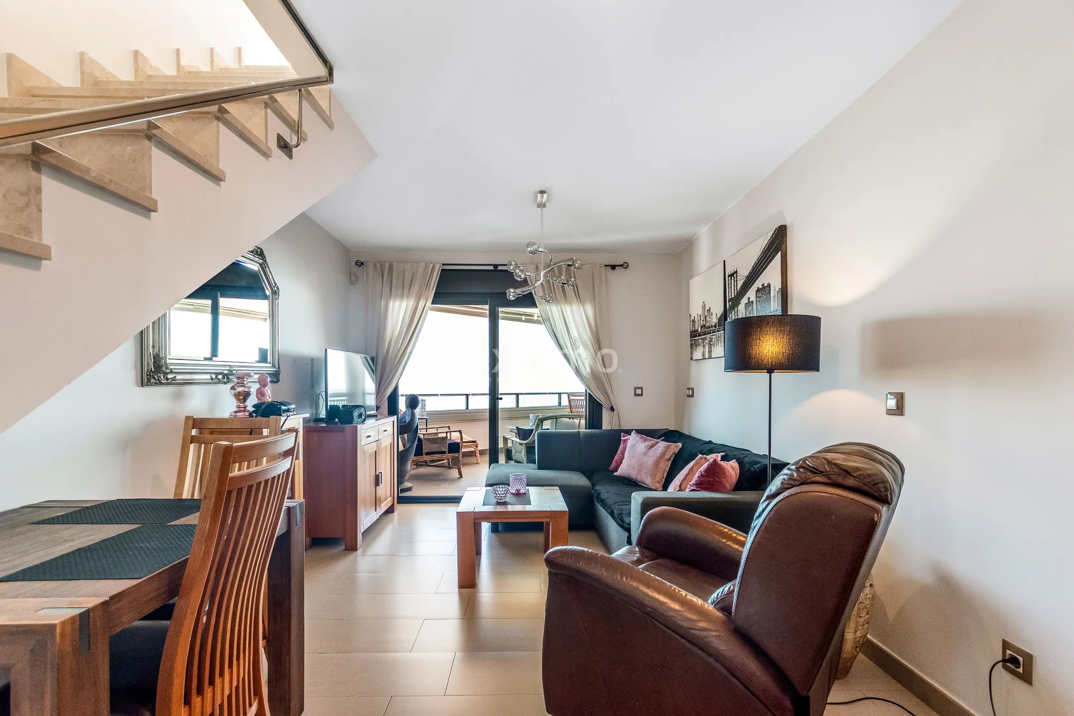 Penthouse with sea views for sale in Albir — photo 3