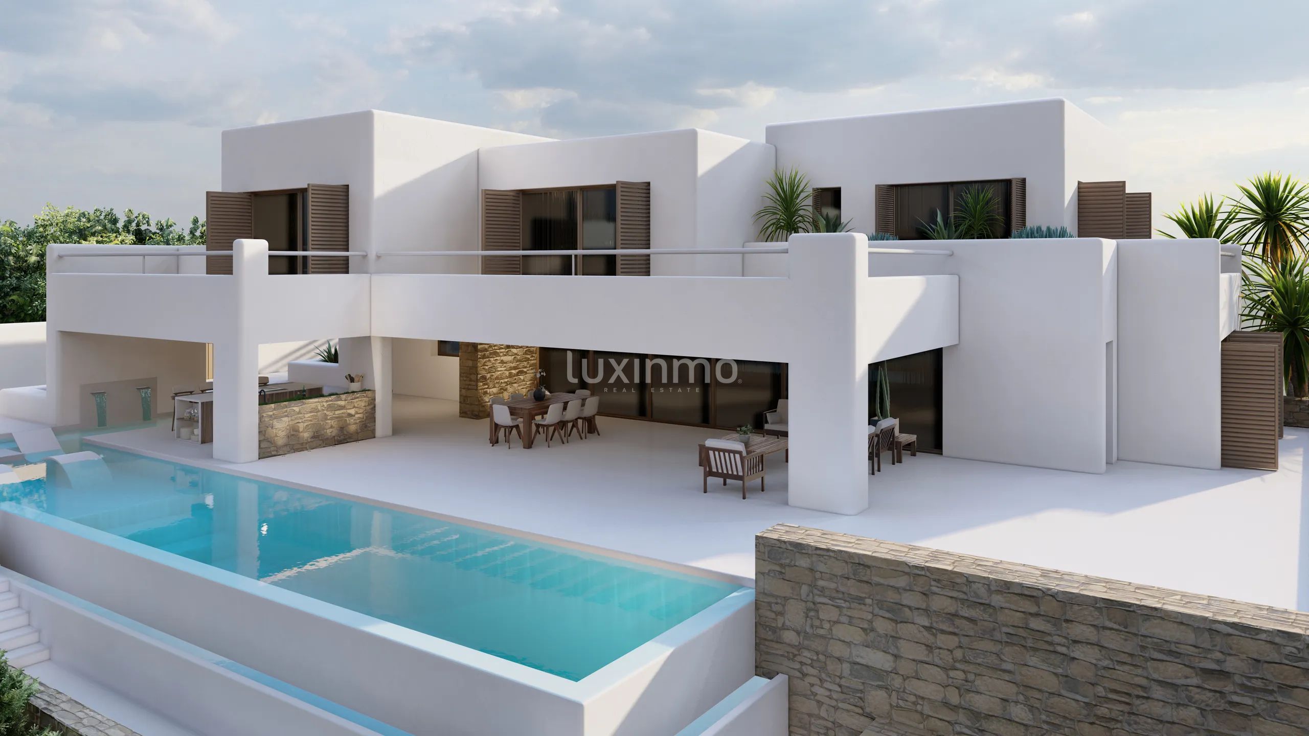 Ibicencan villa Sorells på höjderna i Moraira — photo 27