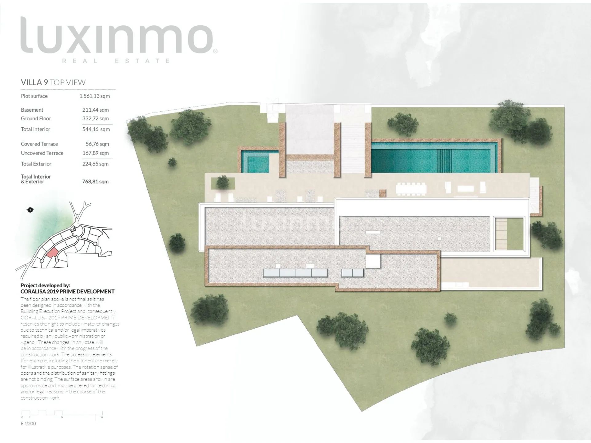 Modern Luxury Villa in Roca Llisa — Floor Plan 1