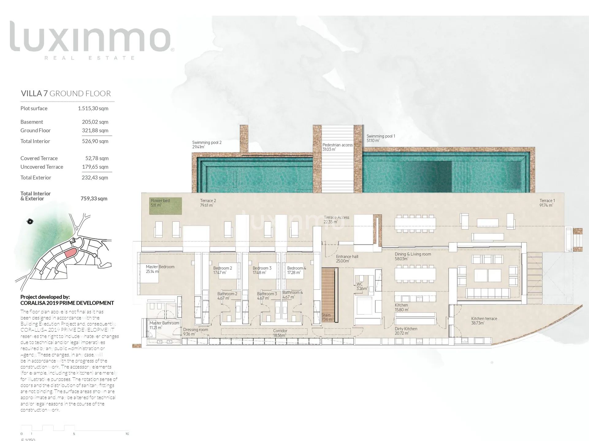 Modern Luxe Villa in Roca Llisa — Floor Plan 2
