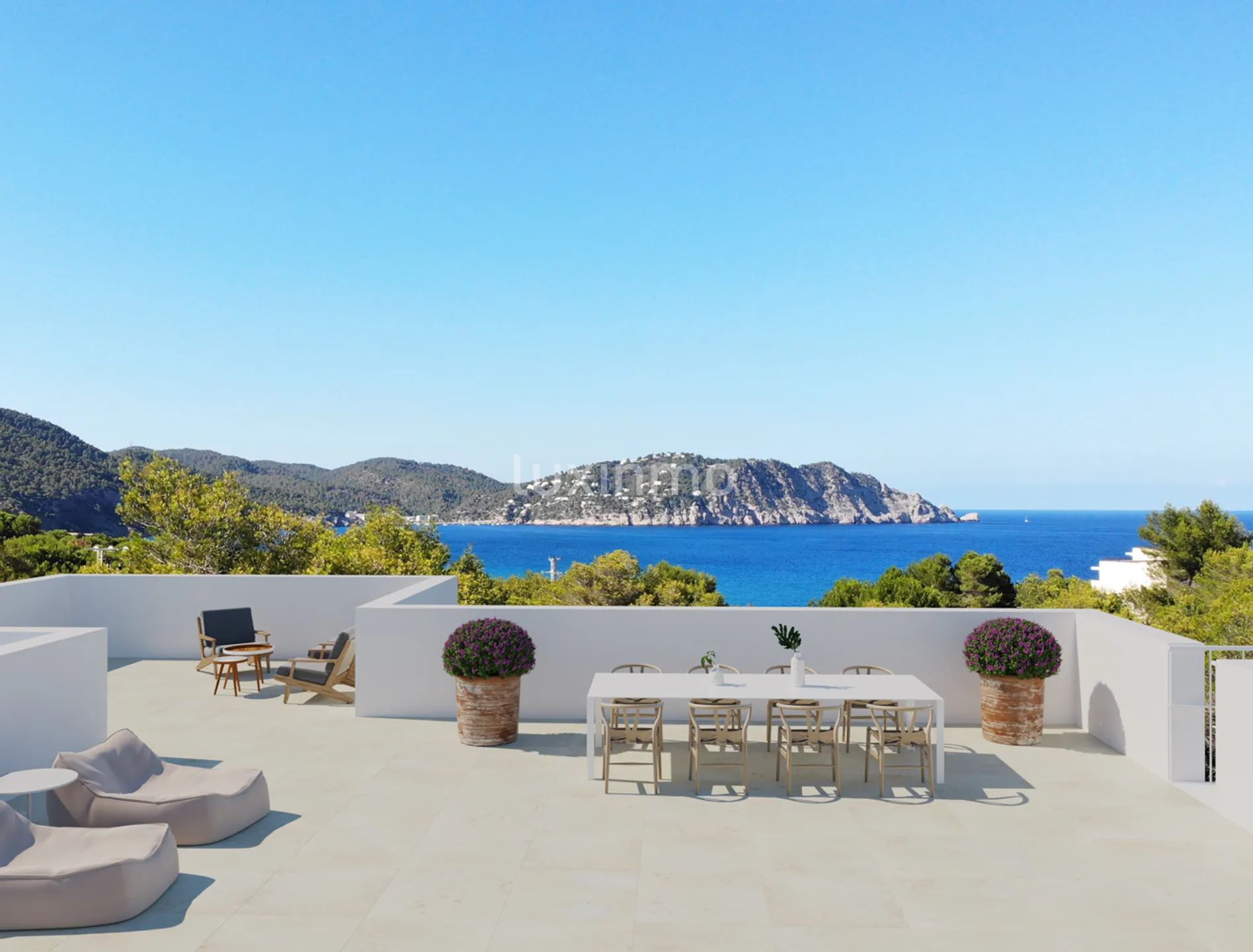 Newly built villa with sea views in San Carlos — photo 11