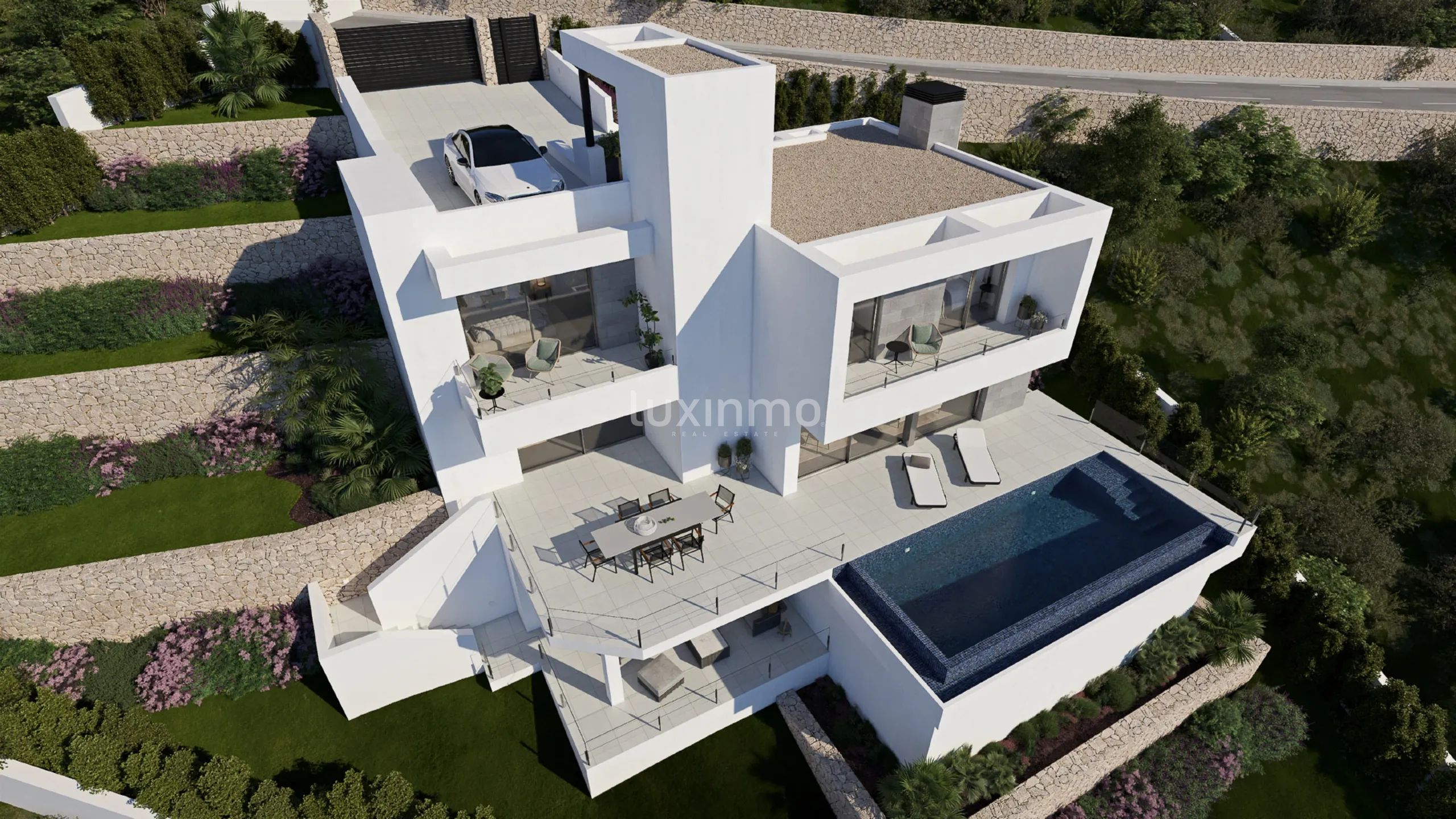 Luxury villa with sea views in Cumbre del Sol, Alicante — photo 5