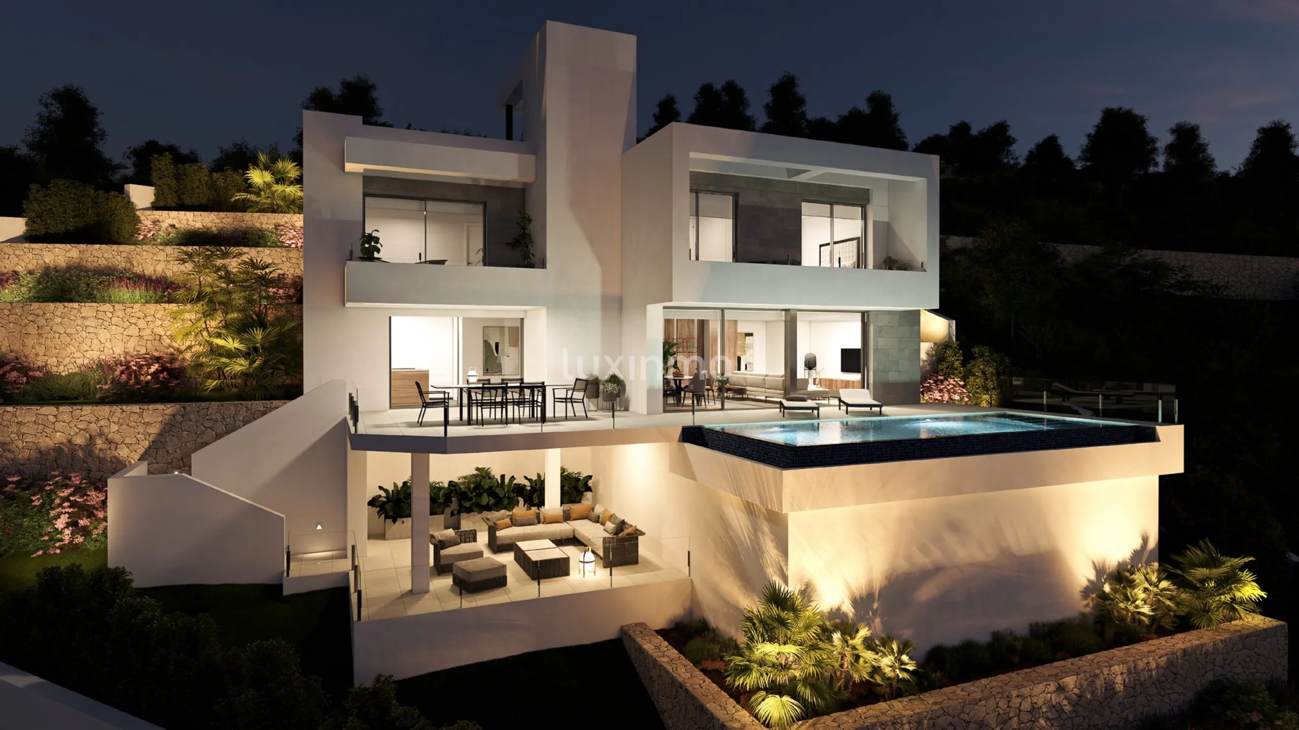 Luxury villa with sea views in Cumbre del Sol, Alicante — photo 8