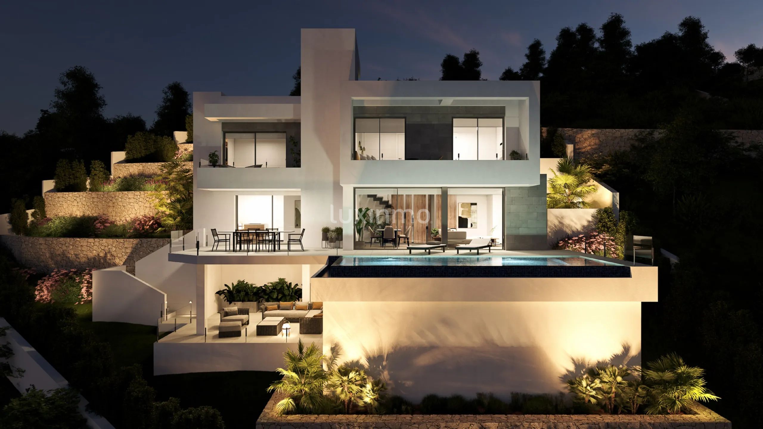 Luxury villa with sea views in Cumbre del Sol, Alicante — photo 6
