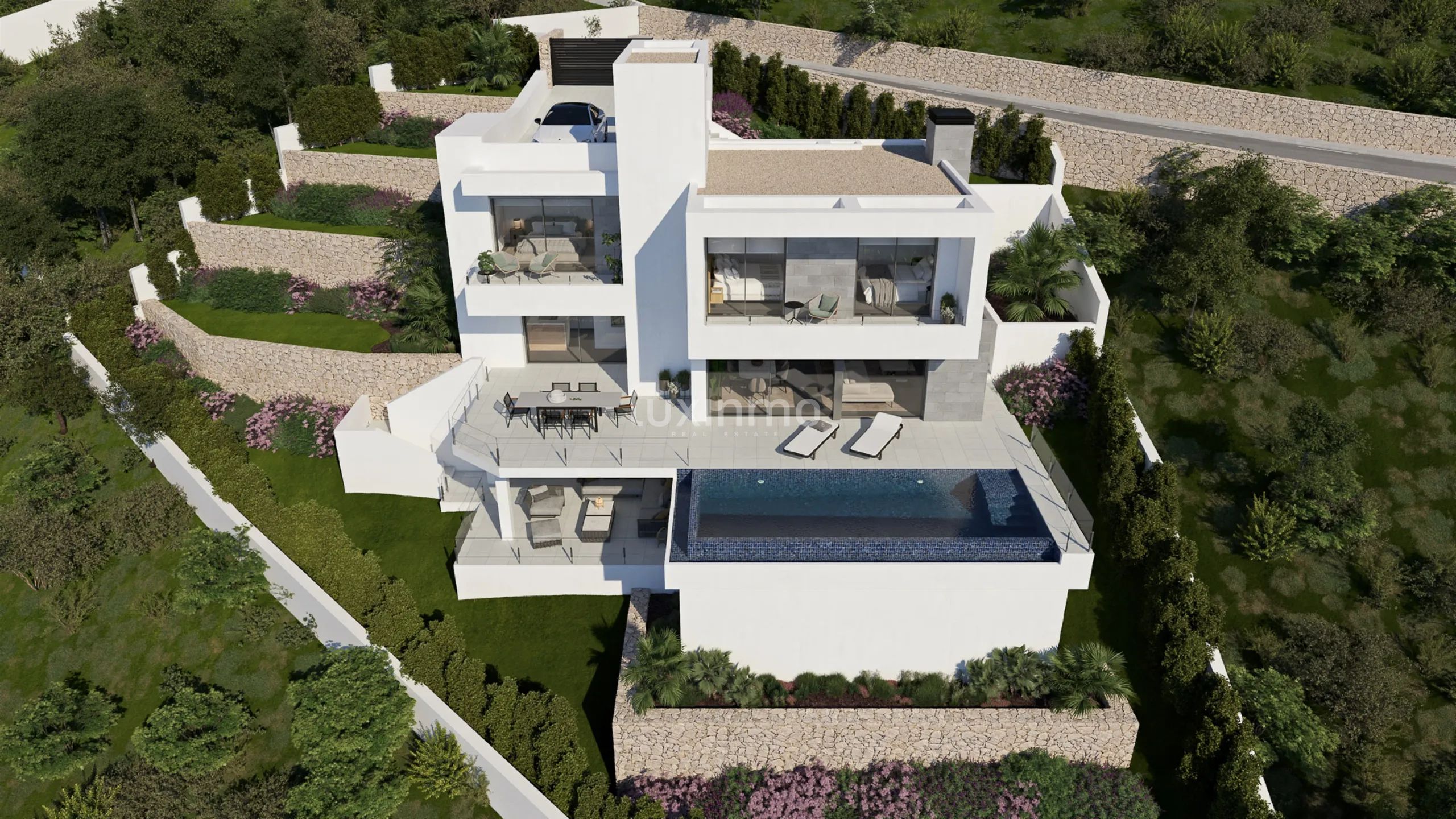 Luxury villa with sea views in Cumbre del Sol, Alicante — photo 2