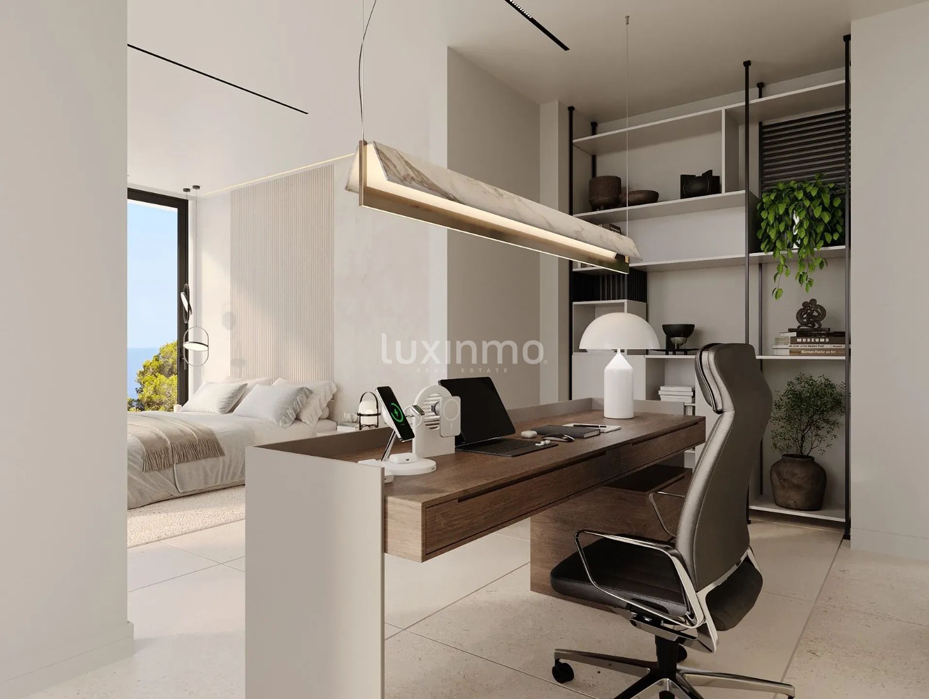 Luxury villa under construction with sea views in Roca Llisa — photo 9