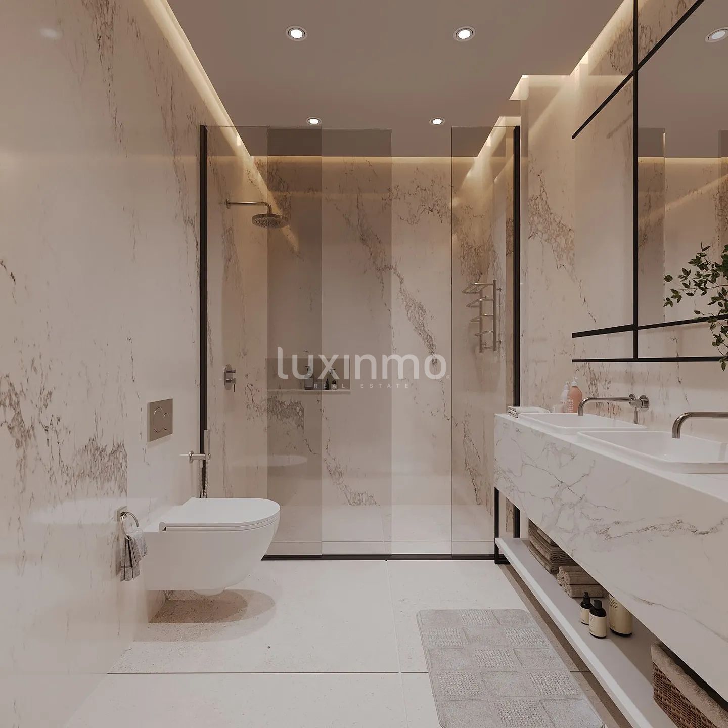 Luxury villa under construction with sea views in Roca Llisa — photo 10