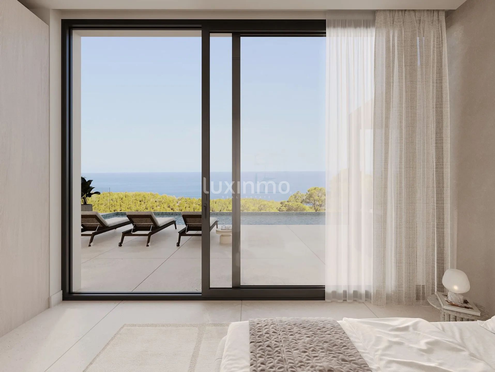 Luxury villa under construction with sea views in Roca Llisa — photo 15