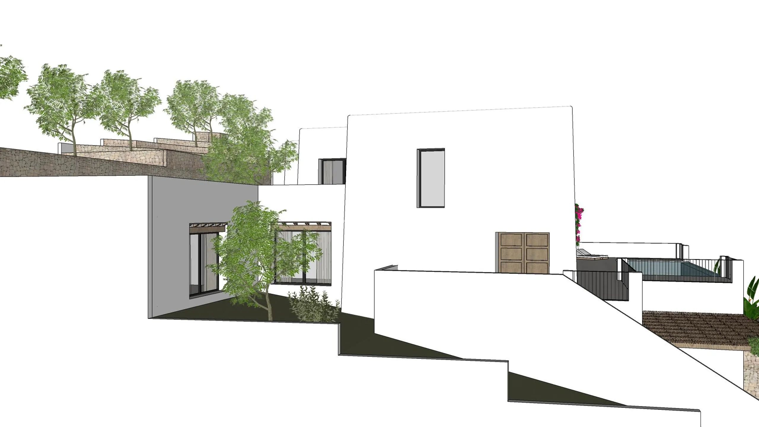 Ibizan villa with panoramic sea views in Moraira — photo 13