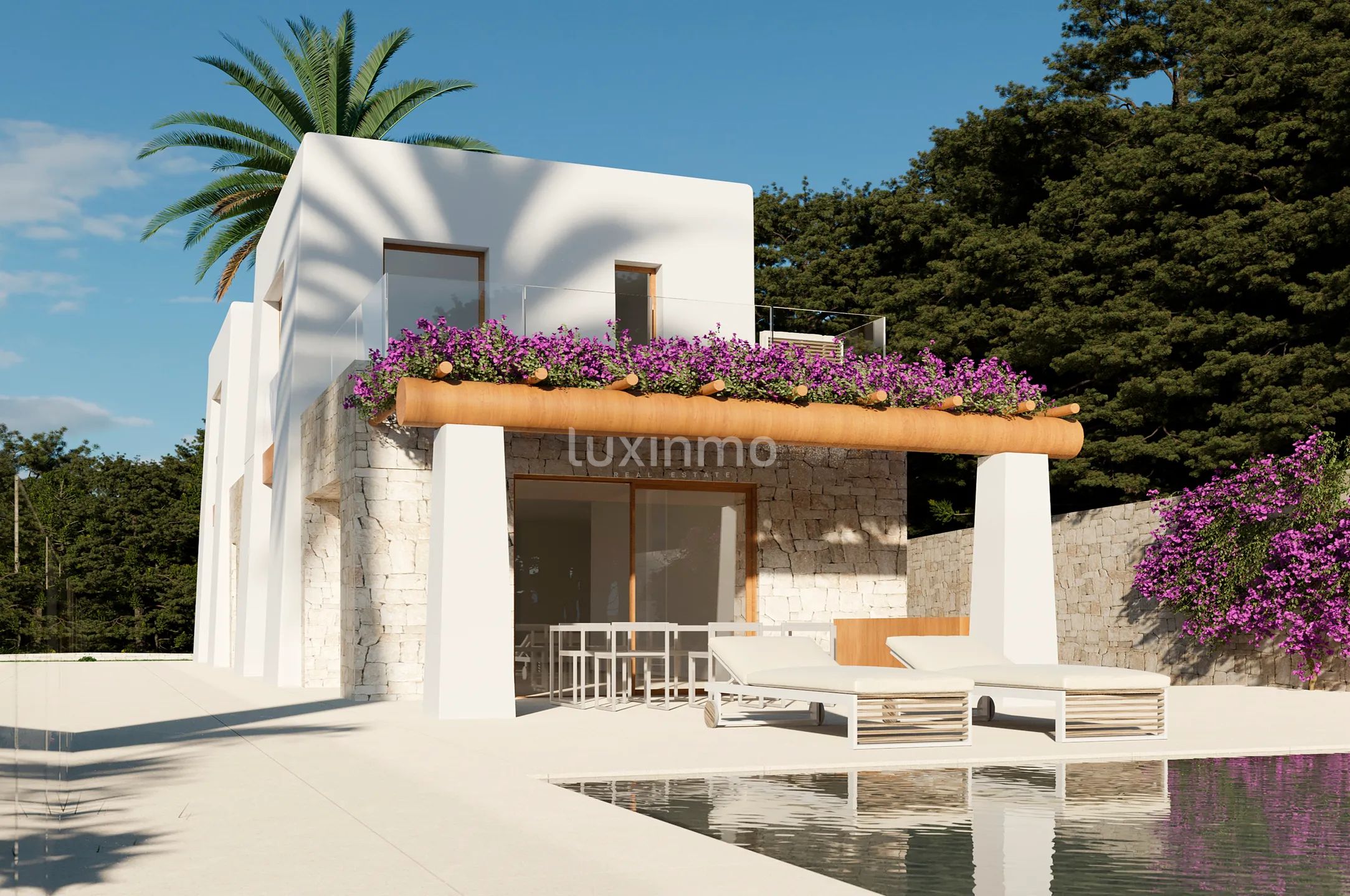 Beautiful Ibiza style villa with sea views in Benissa — photo 4