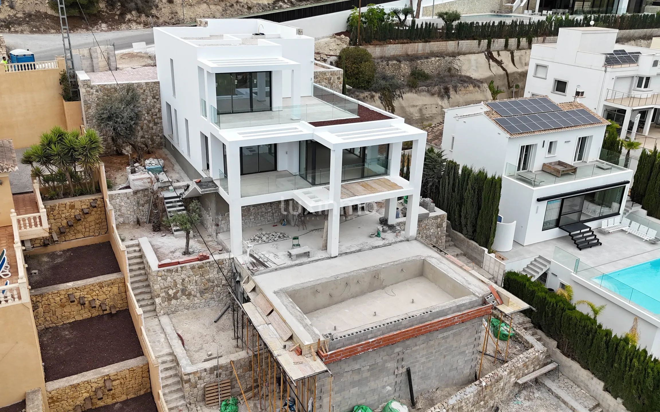 Villa til salgs med panoramautsikt over havet og Peñon d'Ifach — photo 8