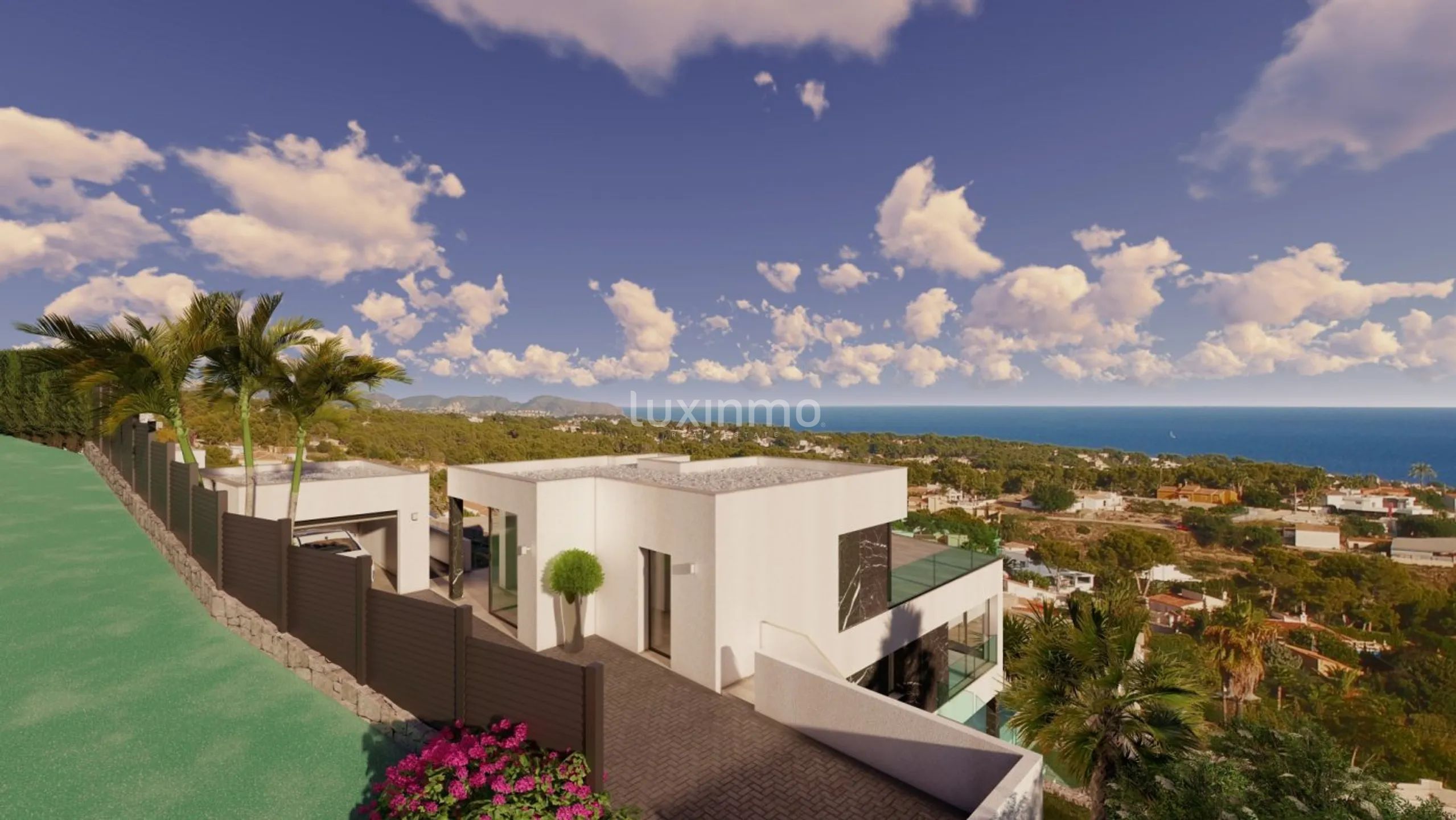 Villa for sale with panoramic views to the sea and the Peñon d'Ifach — photo 3
