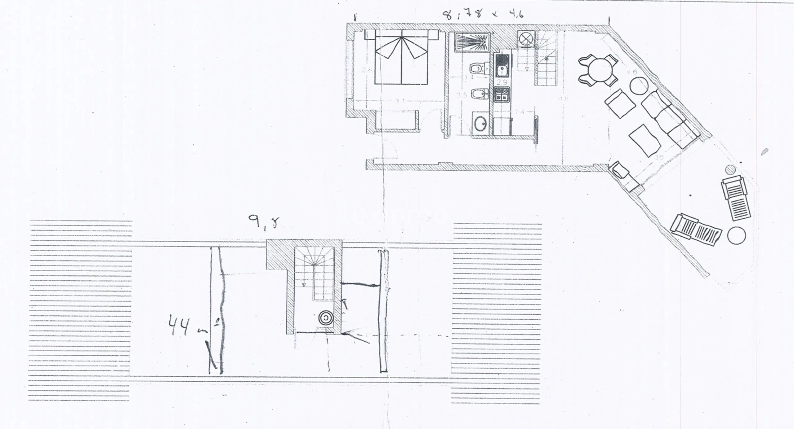Beautiful duplex penthouse for sale in the centre of Albir — Floor Plan 2