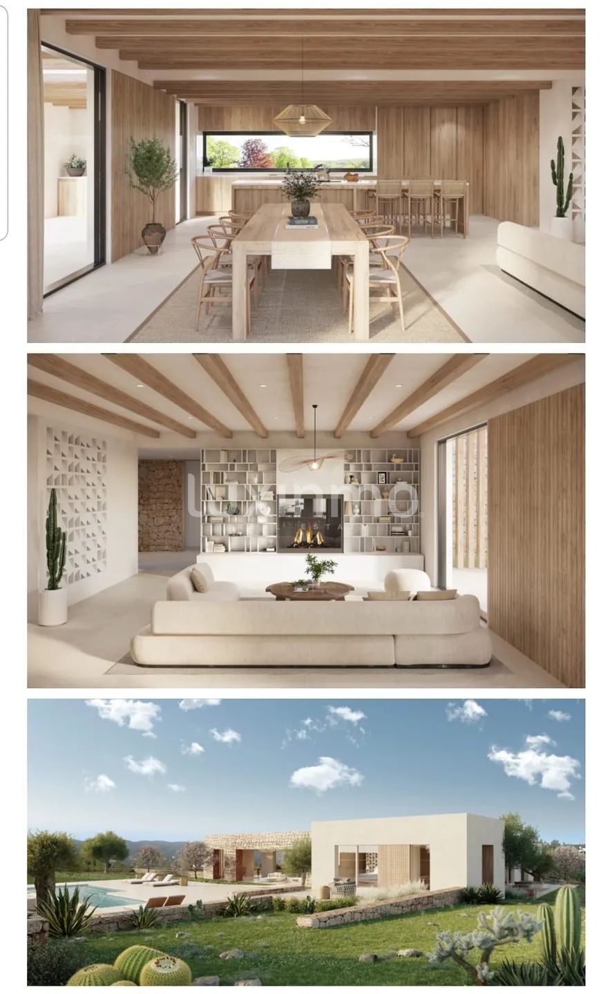 Plot for sale with project presented in Sant Rafel de Sa Creu — photo 2