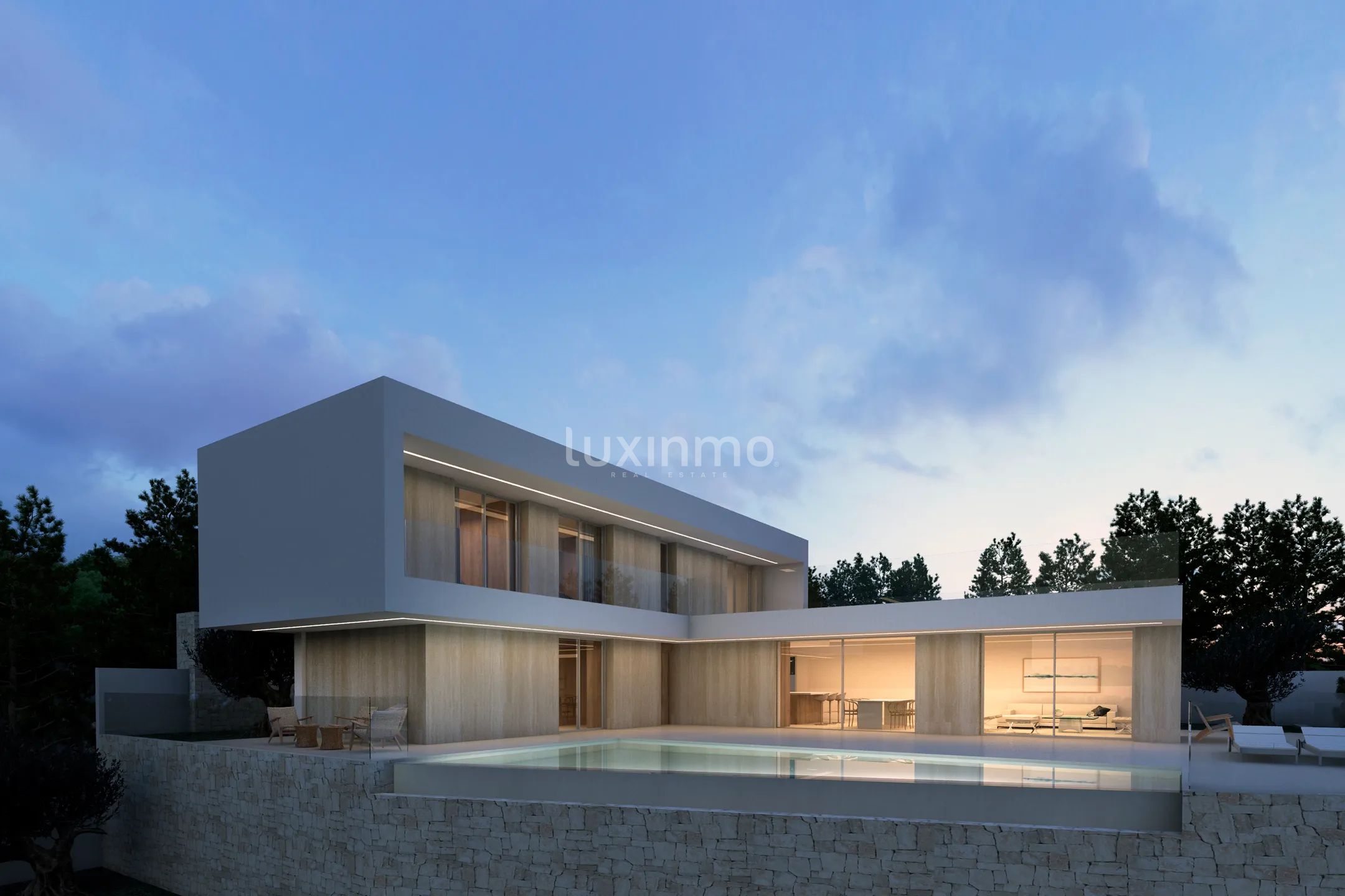 Luksus moderne villa med havutsikt i La Fustera, Benissa — photo 1