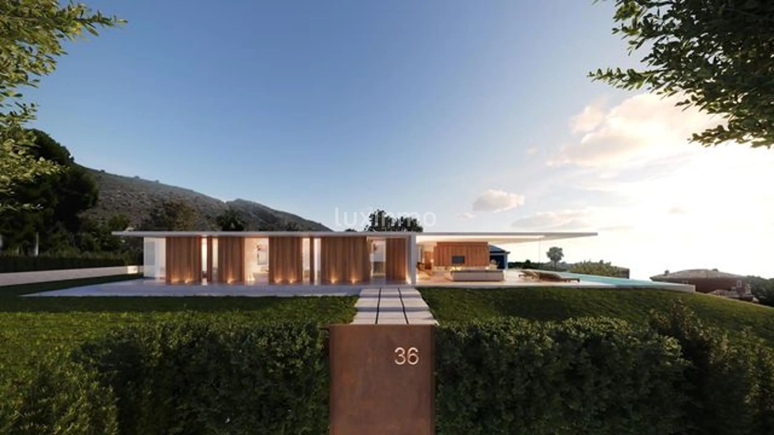 Very modern and minimalistic design villa for sale in Sierra Cortina — photo 21