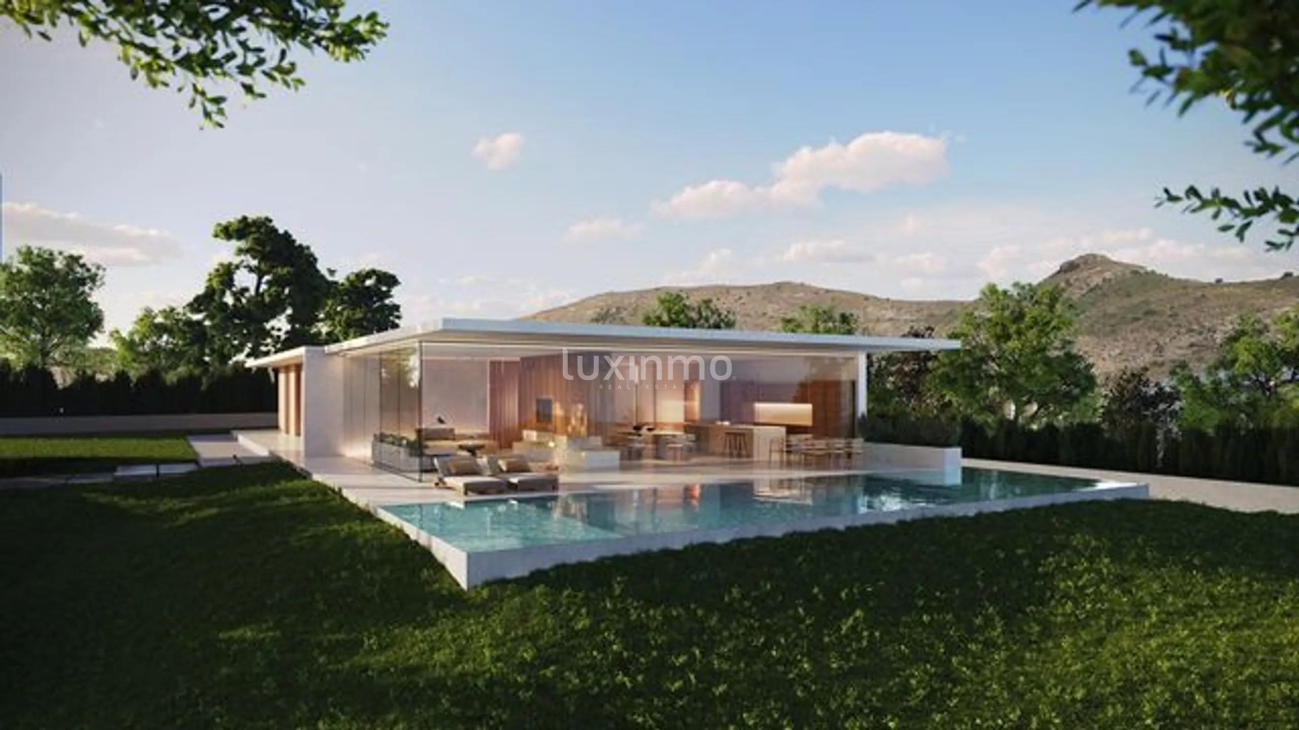 Very modern and minimalistic design villa for sale in Sierra Cortina — photo 19