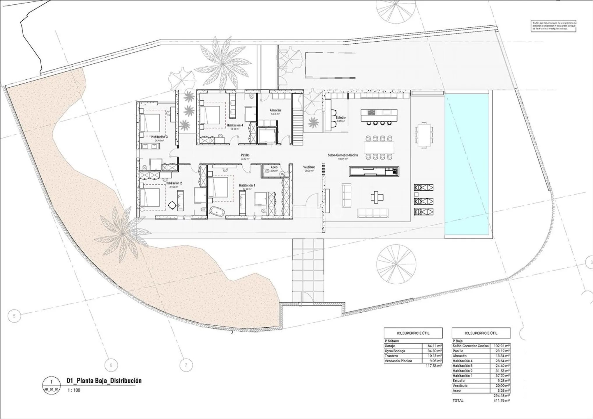 Very modern and minimalistic design villa for sale in Sierra Cortina — photo 11