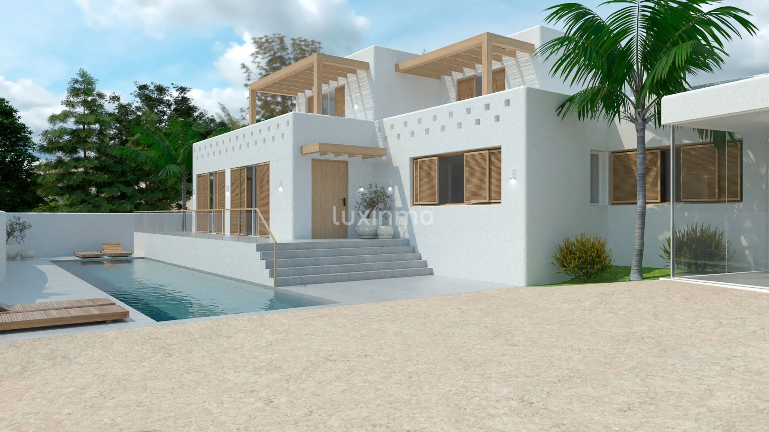 Moderna Casa Independiente con Impresionantes Vistas al Mar y a la Montaña en Teulada — photo 1
