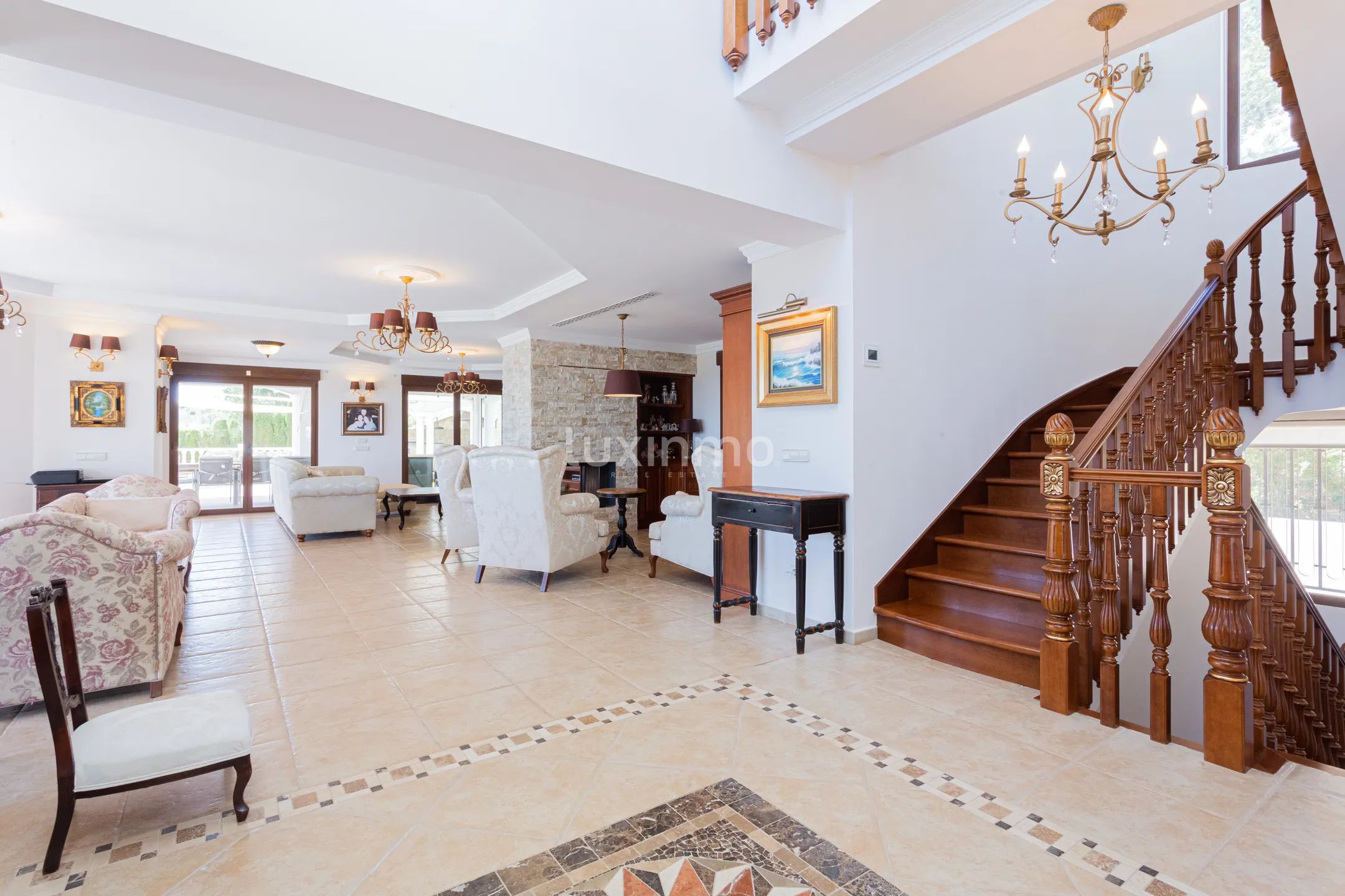 Stunning detached house with sea and mountain views in Calpe — photo 12
