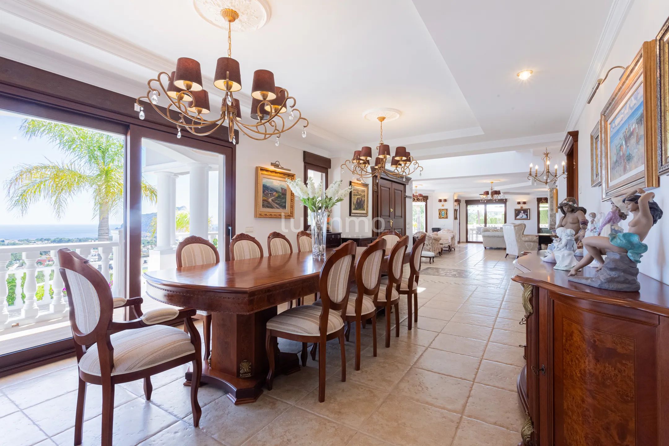 Stunning detached house with sea and mountain views in Calpe — photo 21