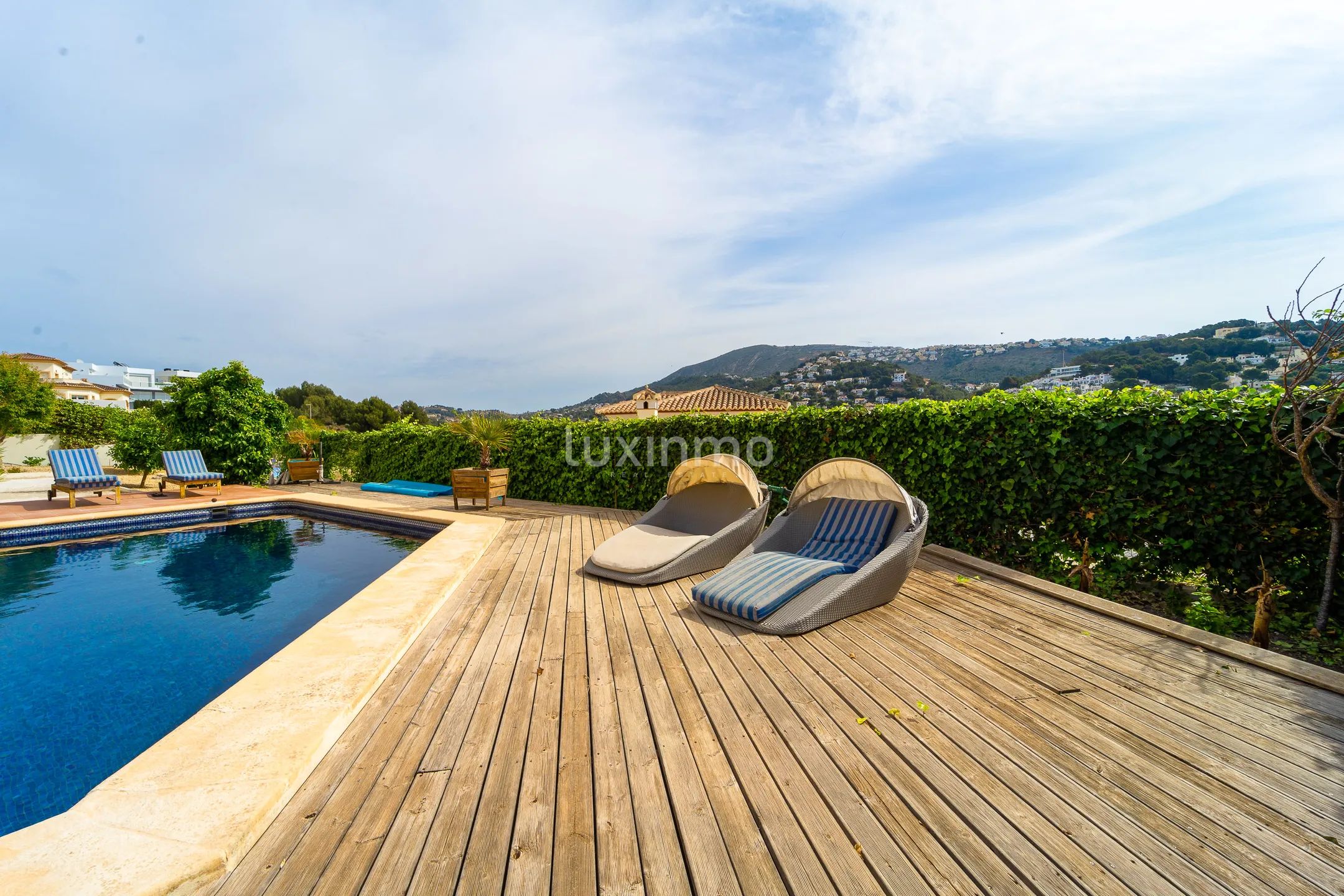 Charmantes Haus im Kolonialstil mit spektakulärer Aussicht in Moraira