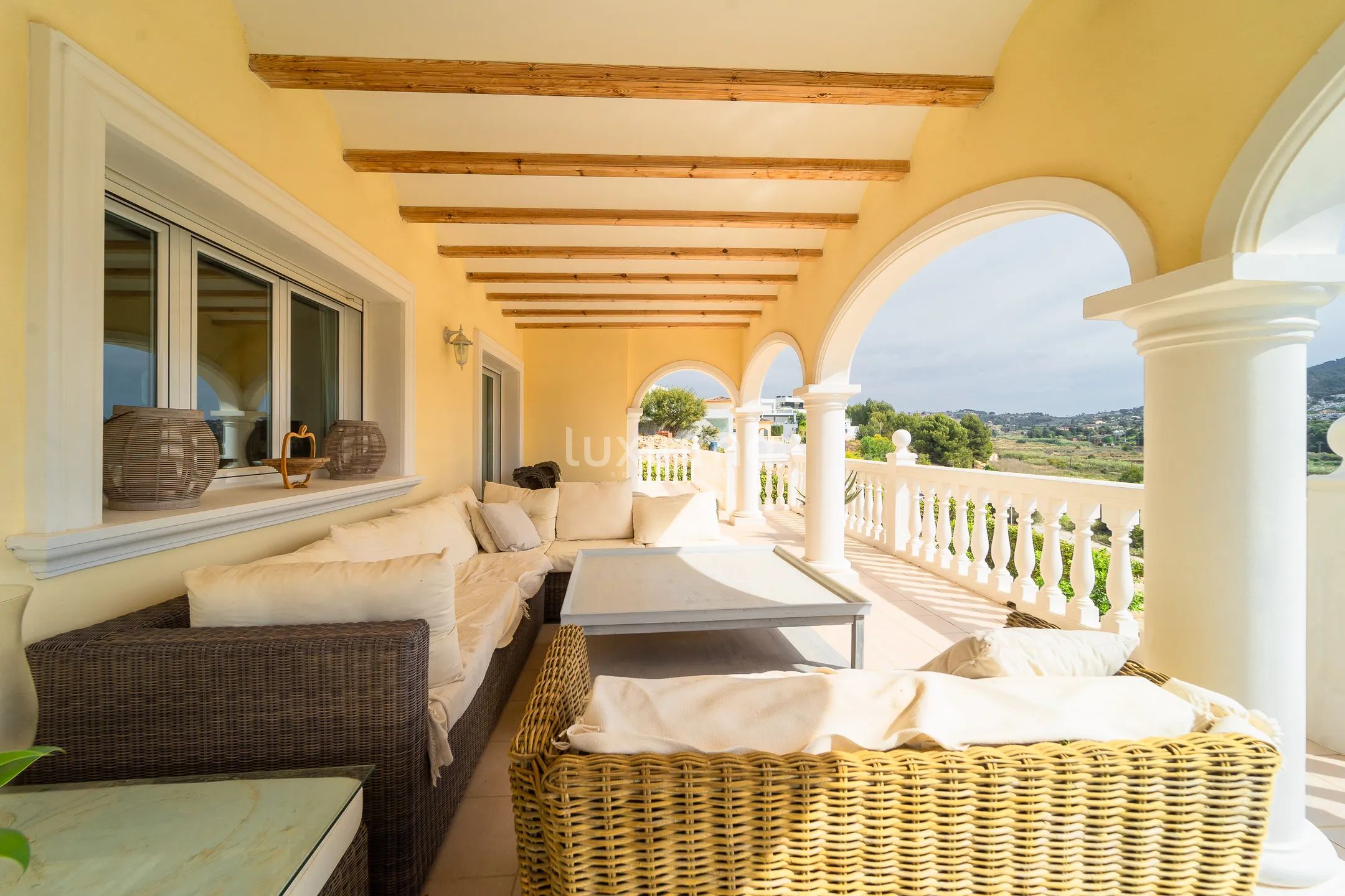 Charming colonial style house with spectacular views in Moraira — photo 13